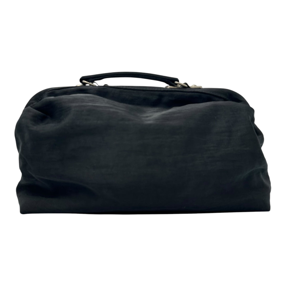 tricot COMME des GARCONS(トリココムデギャルソン) Vintage Nylon Vanity Bag ヴィンテージ ナイロン バニティ バッグ TK022040 ブラック