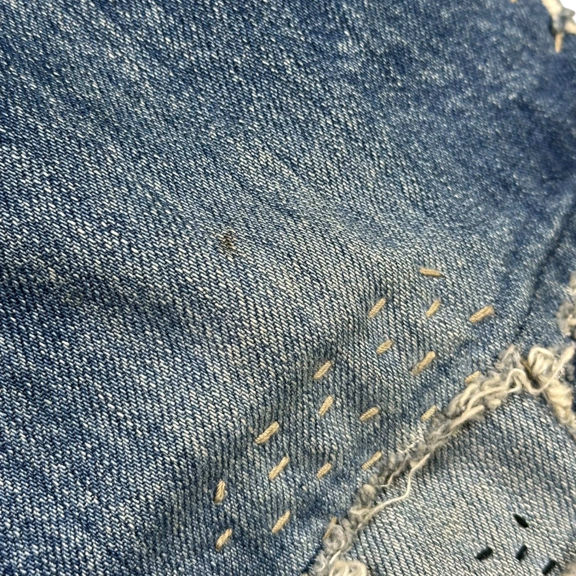 BLUE BLUE(ブルーブルー) Patchwork Remake Denim Pants パッチワーク