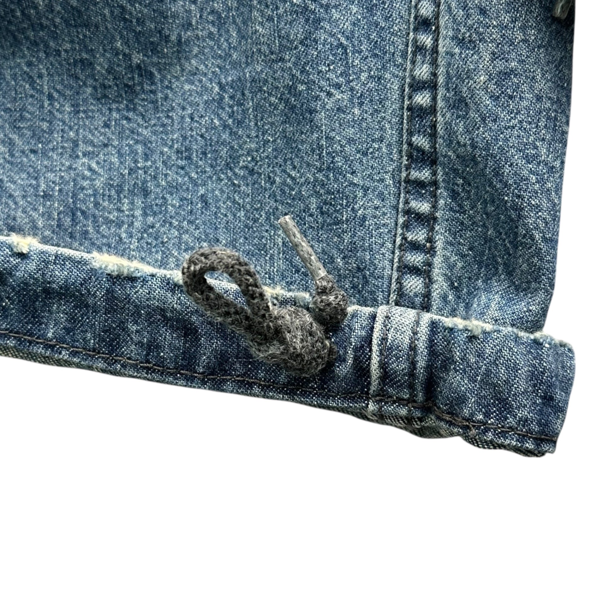 HERILL(ヘリル) Nepdenim M44 Trousers ネップデニム M44 トラウザーズ 23-030-HL-8080-1 1 ライトインディゴ ワイド カーゴ パンツ