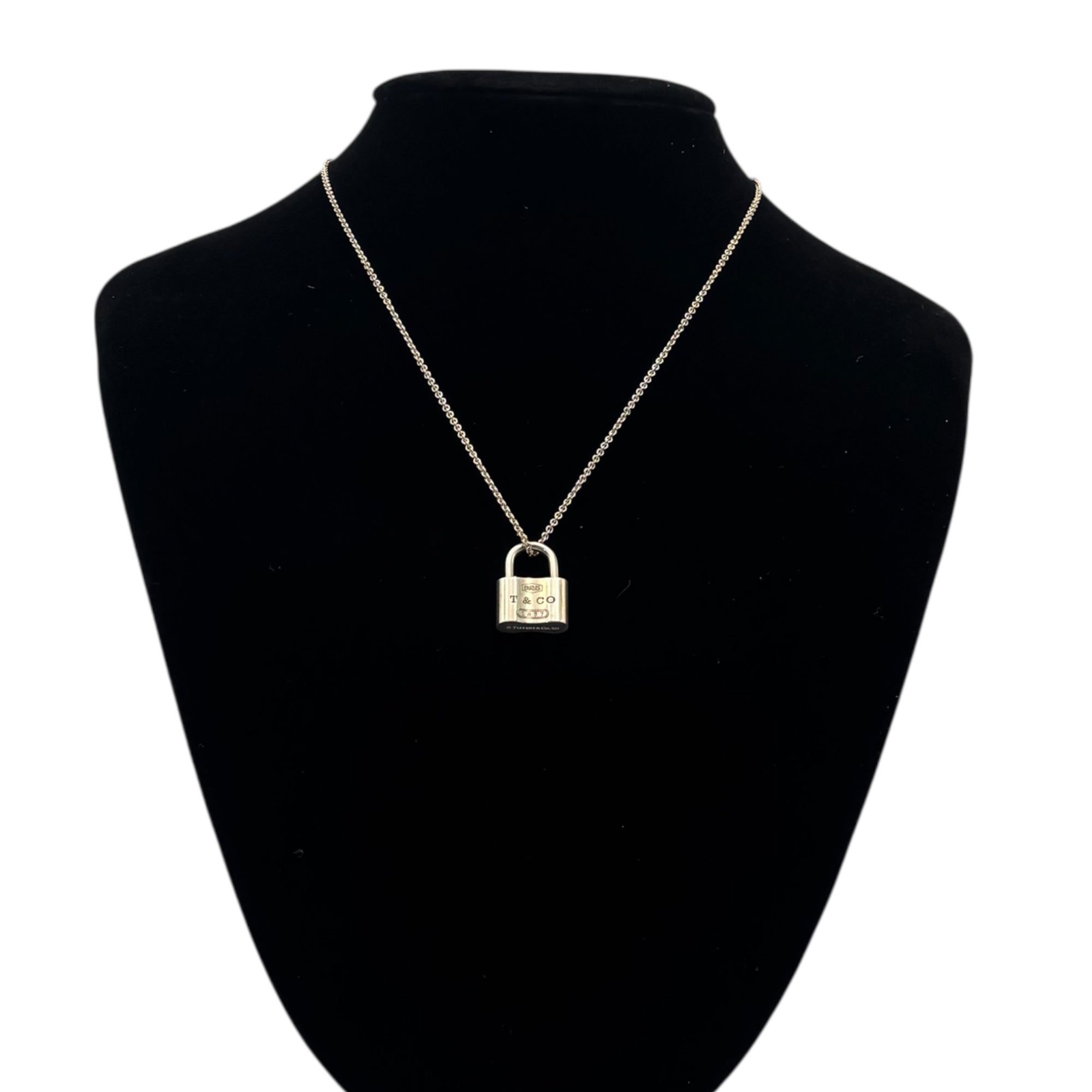 TIFFANY & CO.(ティファニー) Caden Lock Pendant Necklace カデナ ロック ペンダント ネックレス 南京錠 シルバー