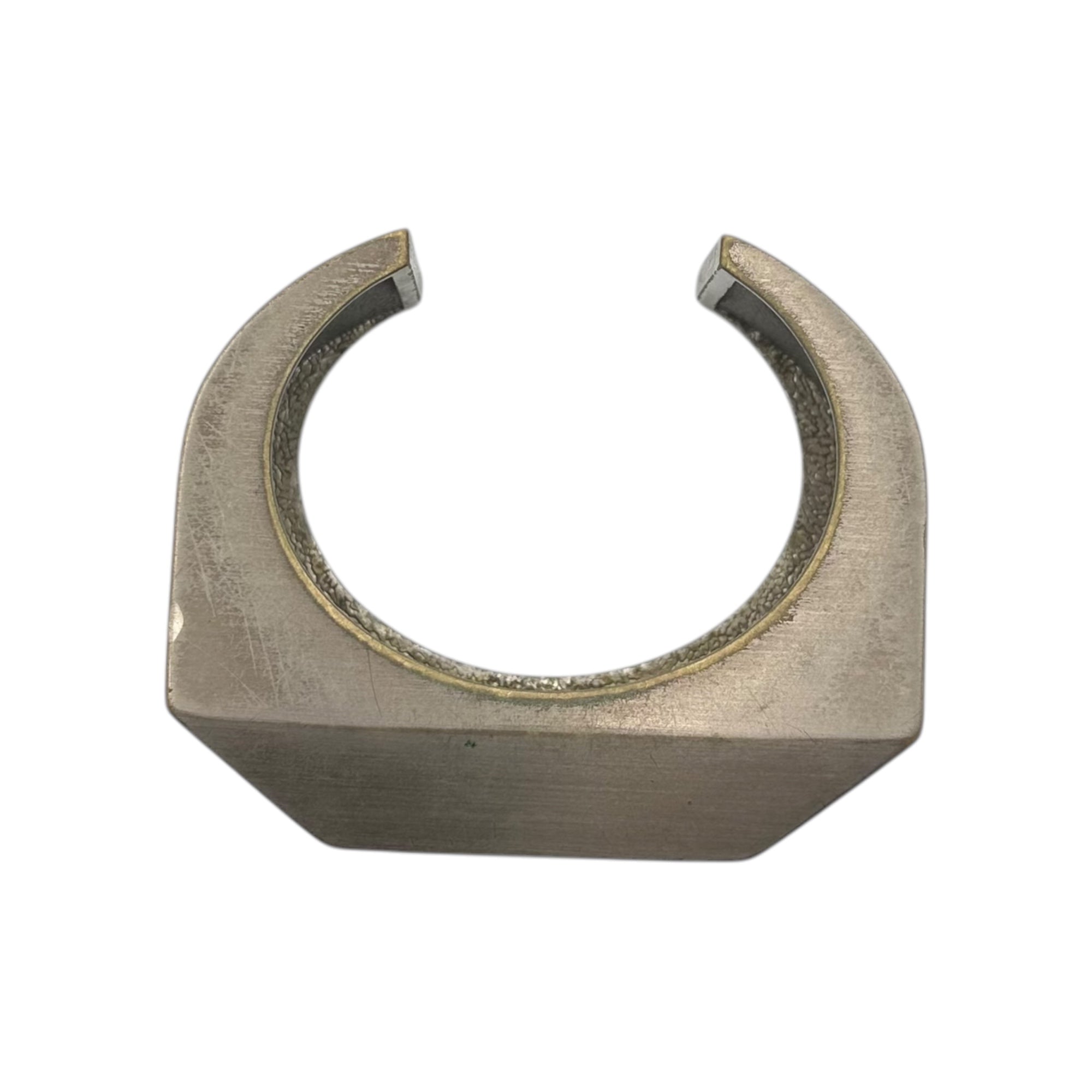 【実店舗限定】Rick Owens(リックオウエンス) PEERFORMA BRACELET ピアフォーマ ブレスレット RJ0000001 MET シルバー 真鍮