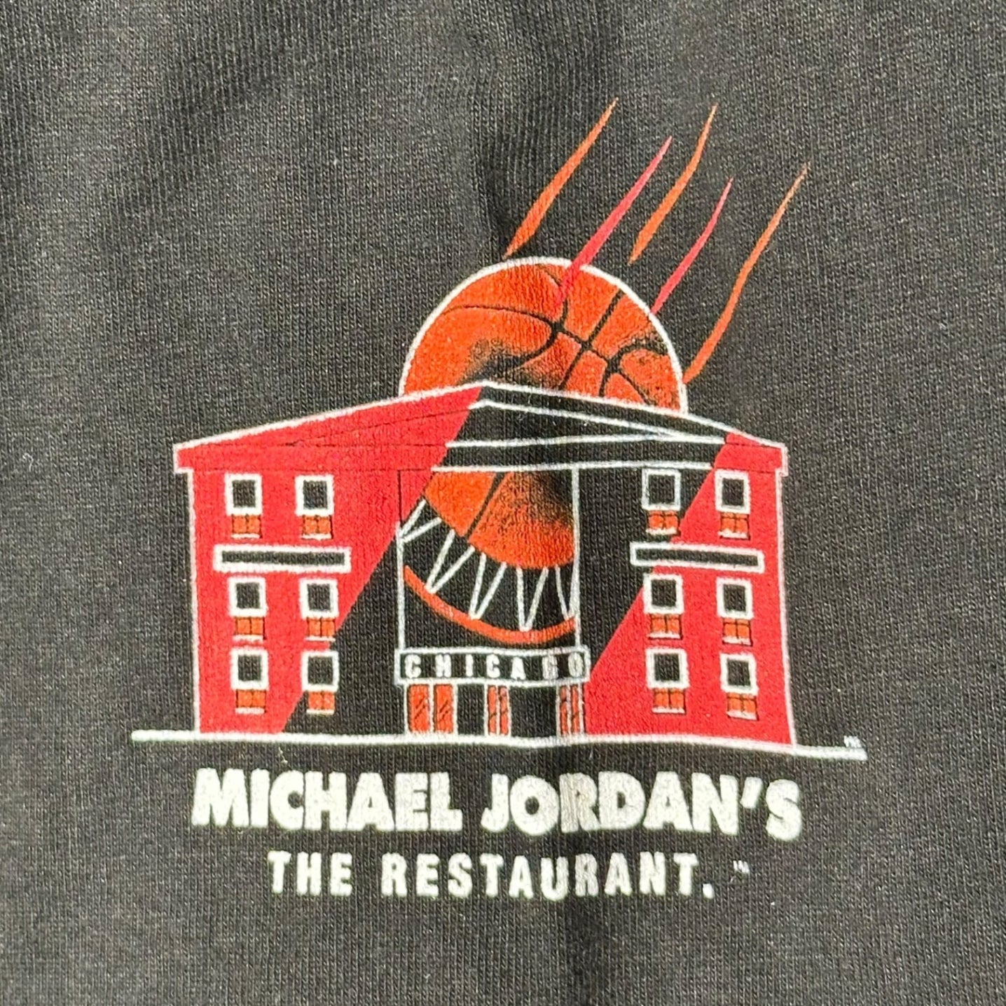 NIKE(ナイキ) 90's Michael Jordan 23 Logo Tee マイケル ジョーダン ロゴ Tシャツ 677001-010 L ブラック 90年代 ヴィンテージ デッドストック USA製