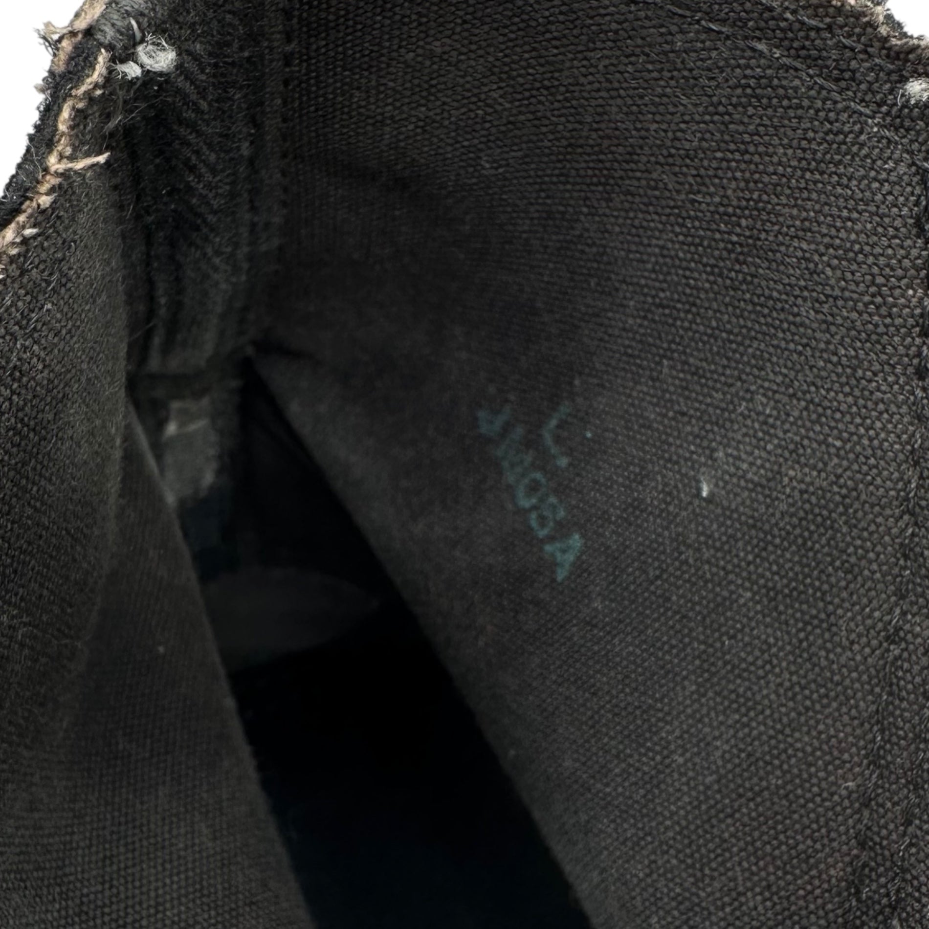 Y's(ワイズ) Bonding High Cut Sneakers ボンディング ハイカット スニーカー JM05A L(24.0~24.5cm程度) ブラック