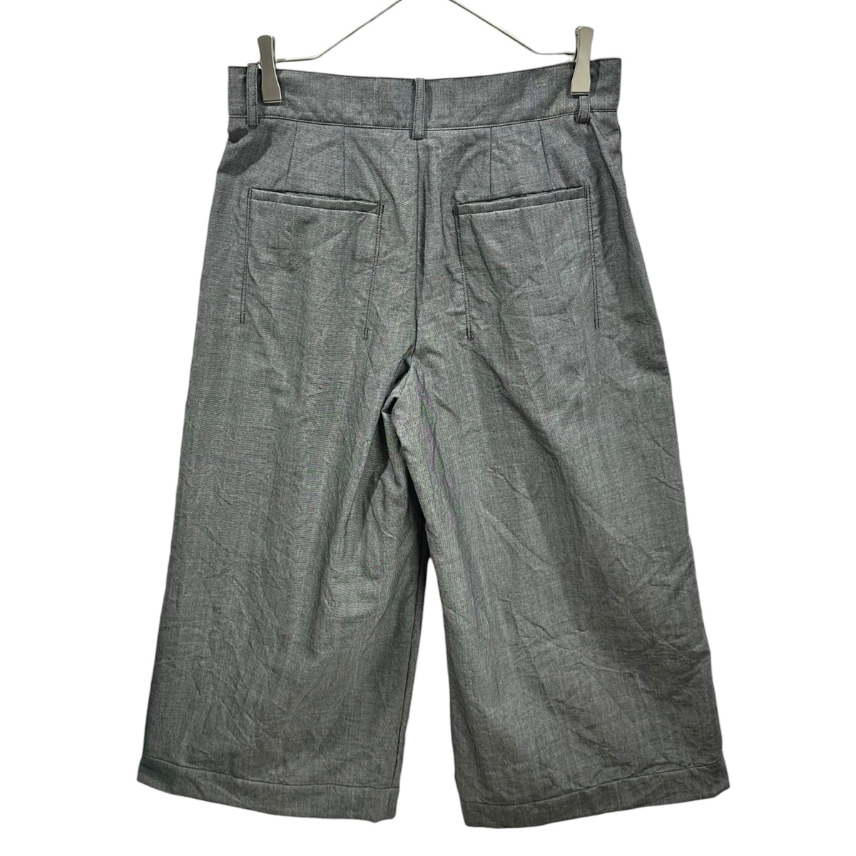 ORIMI(オリミ) 2025SS CROPPED BIG SLACKS クロップド ビッグ スラックス S25201 1 ライトグレー