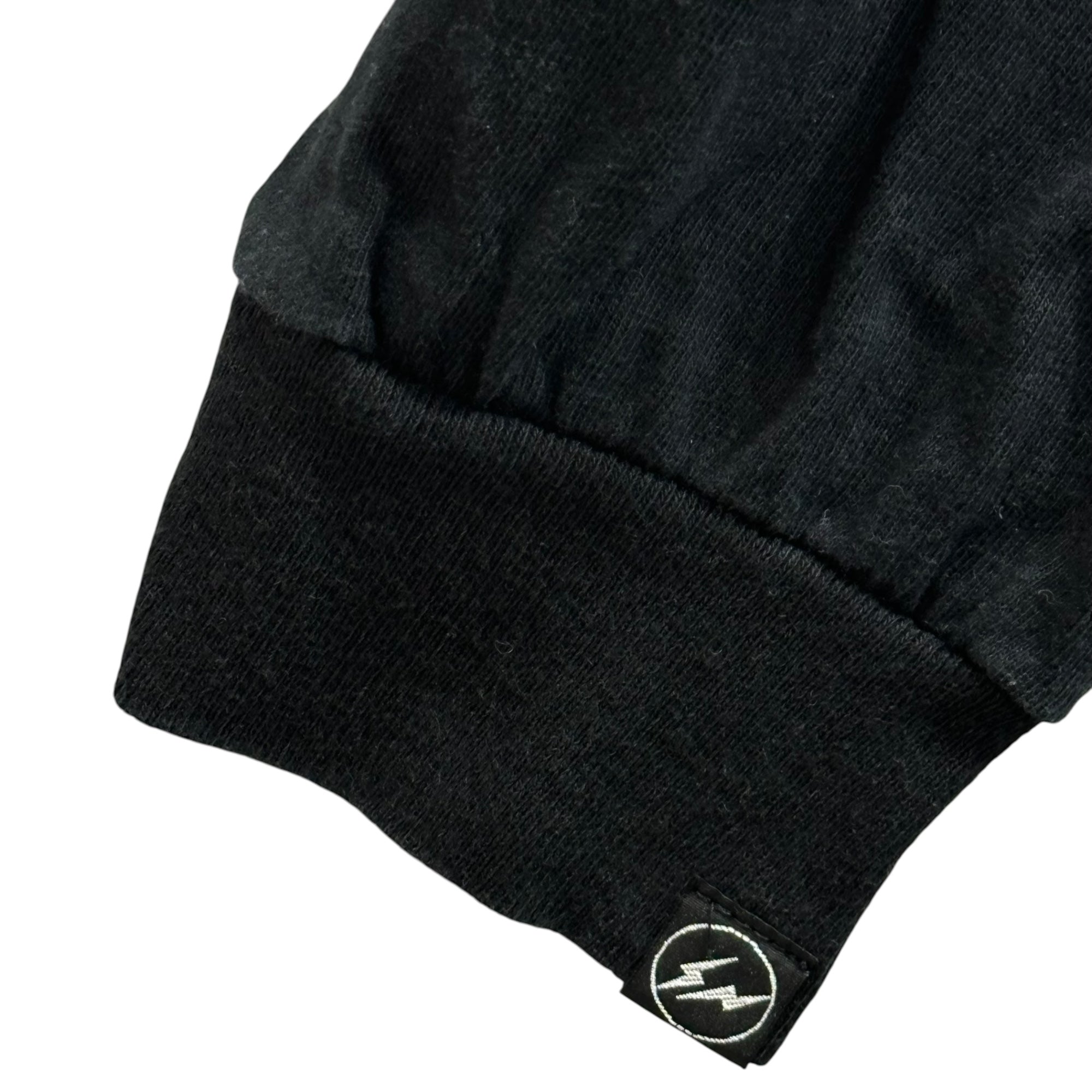 FRAGMENT DESIGN(フラグメントデザイン) THE FACE L/S TEE WORLD TOUR 2020 プリント 長袖 Tシャツ 表記無(L程度) ブラック コラボ