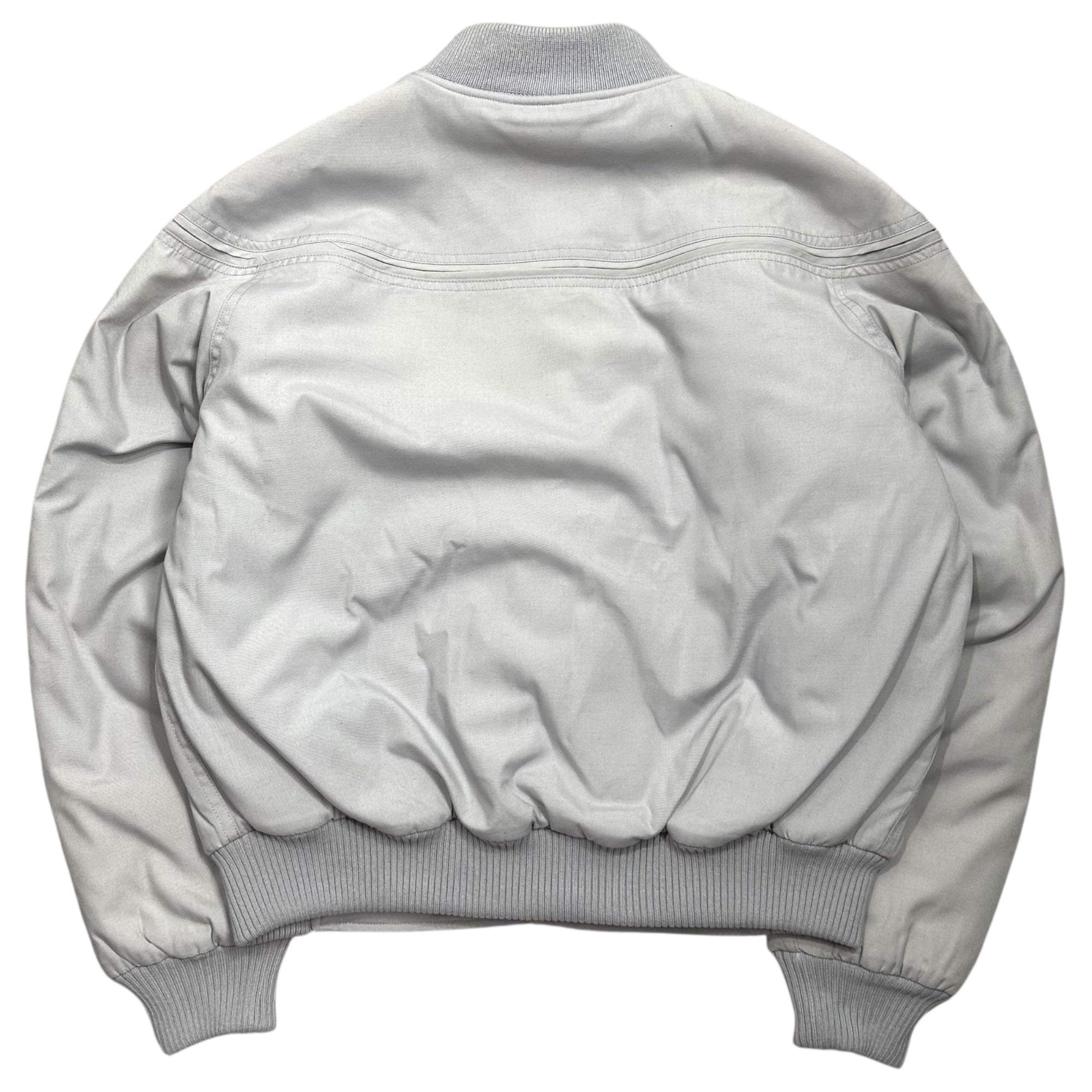 Derby Of San Francisco(ダービーオブサンフランシスコ) Derby jacket ダービー ジャケット STYLE 300 S ライトグレー ペイズリー ブルゾン 中綿