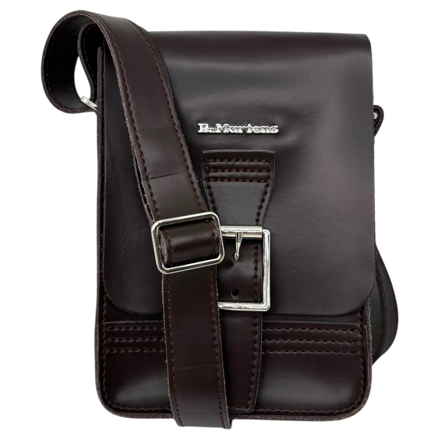 DR.MARTENS(ドクターマーチン) Reporter Shoulder Sacoche Bag リポーター ショルダー サコッシュ バッグ FREE ブラウン