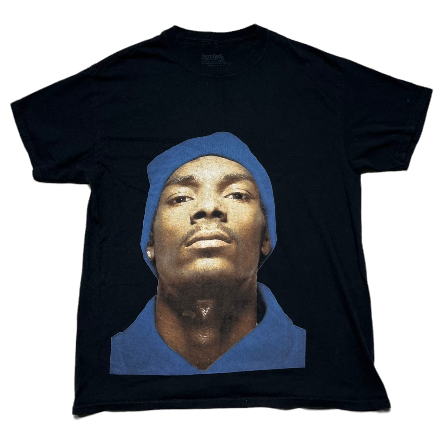 Snoop Dogg(スヌープ ドッグ) ©2018 SNOOP DOGG PHOTO SHORT SLEEVE TEE SHIRTS Tシャツ L ブラック