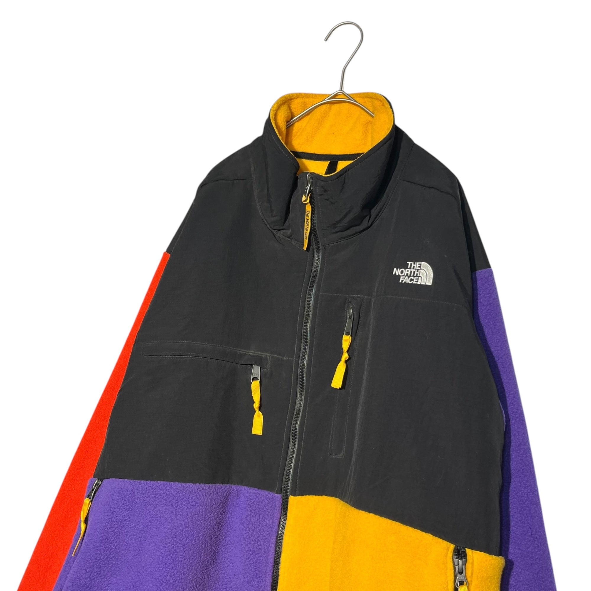 THE NORTH FACE(ノースフェイス) CRAZY DENALI JACKET クレイジー デナリ ジャケット XXL ブラック×パープル×イエロー