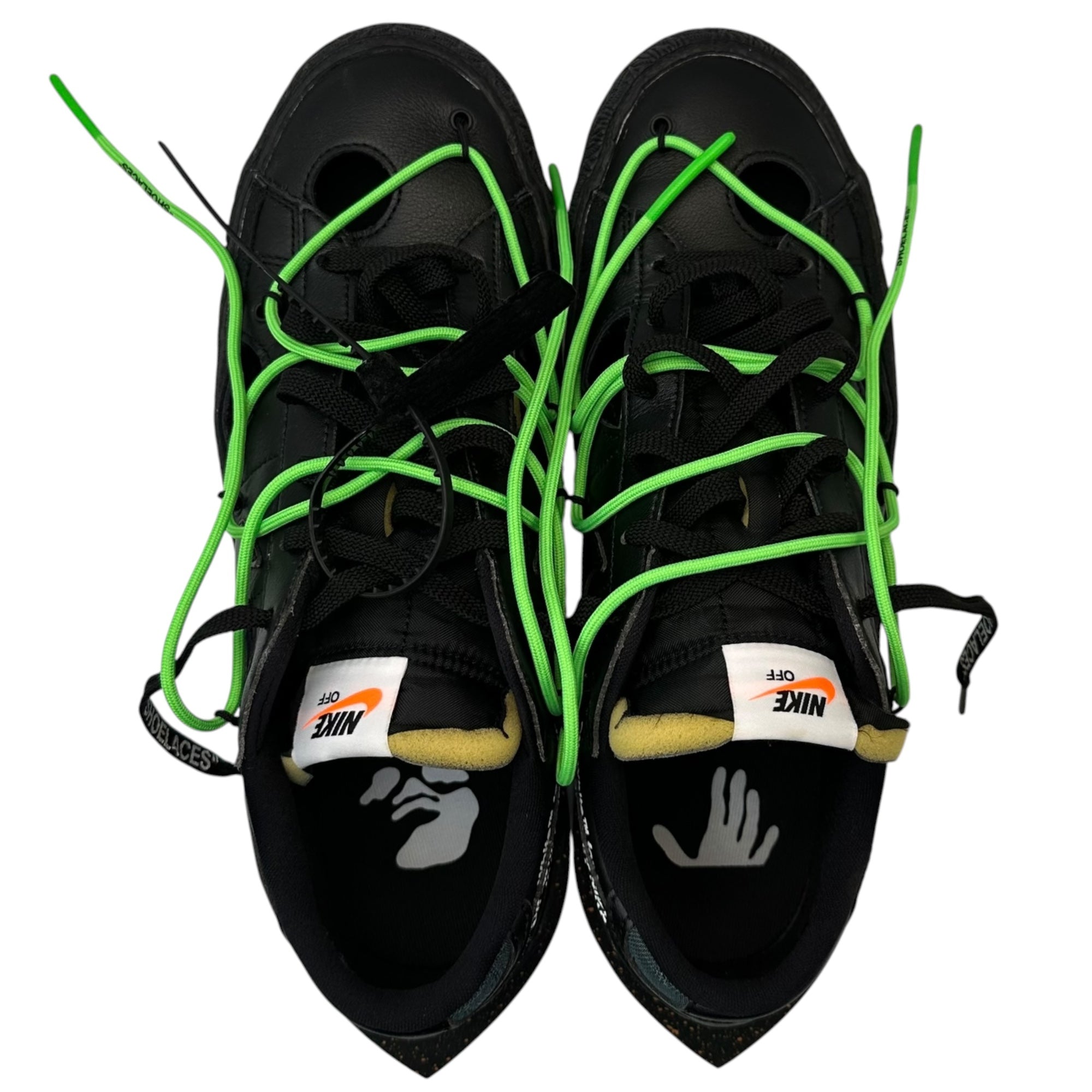 NIKE×Off-White(ナイキ×オフホワイト) Blazer Low Black and Electro