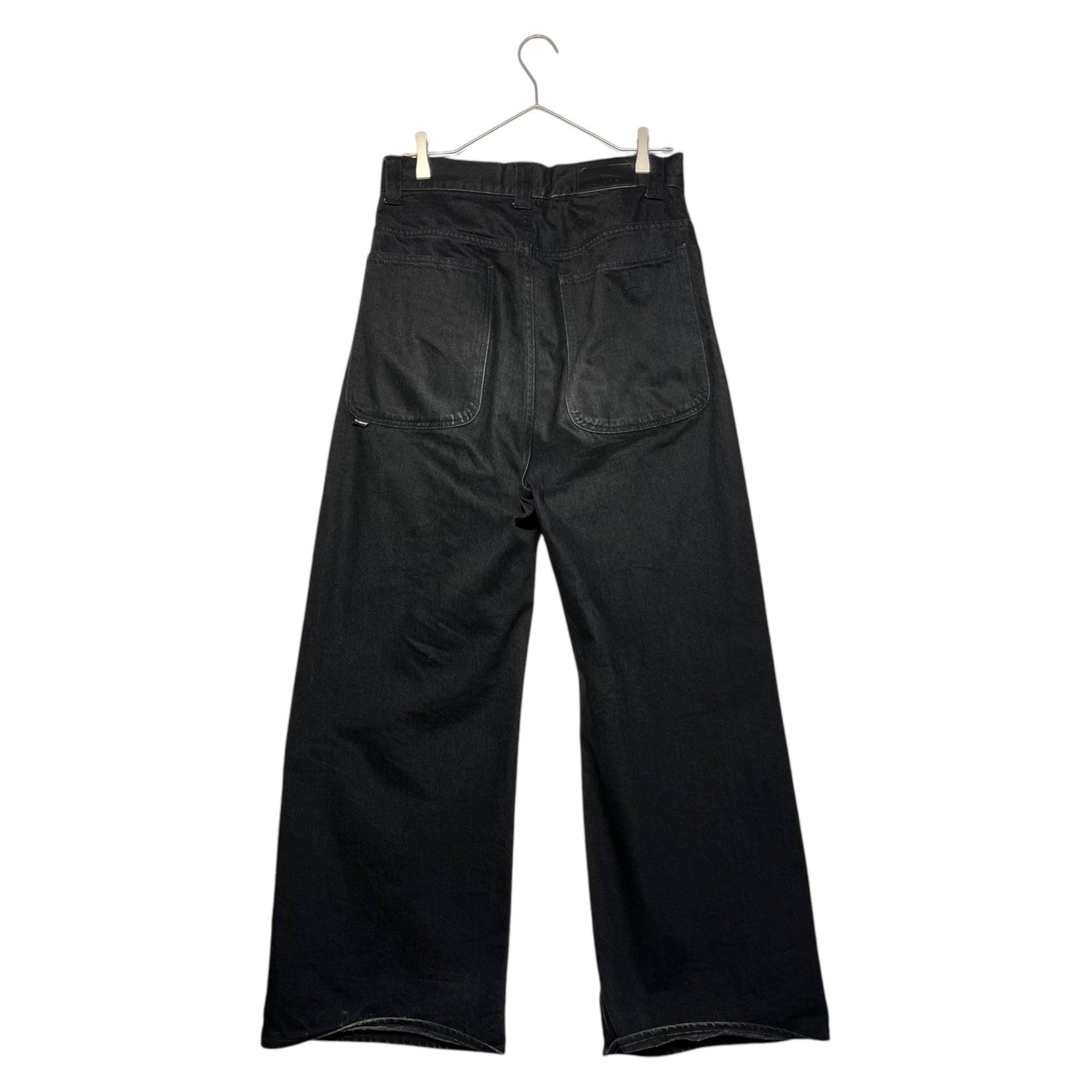 Jieda(ジエダ) WIDE ONE TUCK STRAIGHT DENIM PANTS ワイド ワンタック ストレート デニム パンツ Jie-STD-PT20 1(S程度) ブラック