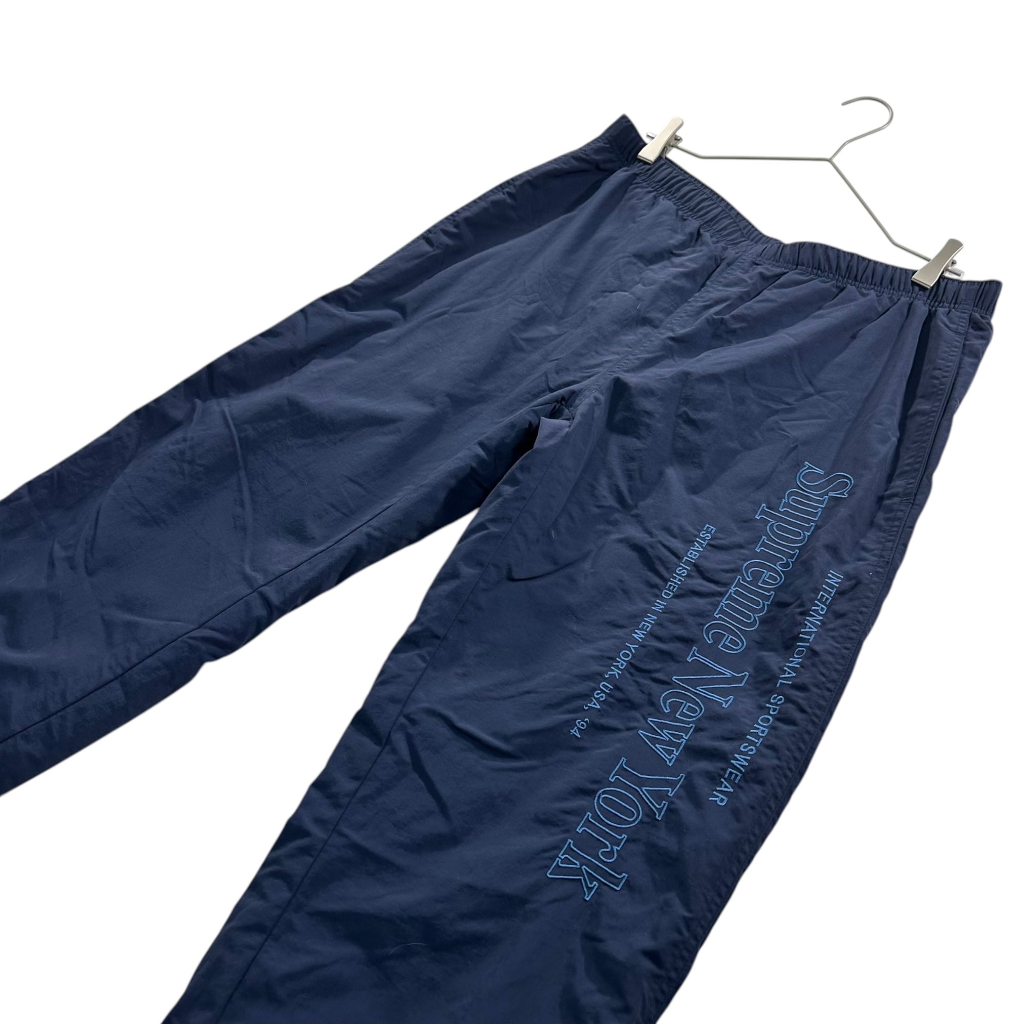 ス*ー様 supreme Sロゴトラックパンツ　ブルー Supreme（シュプリーム） 24AW S Logo Track Pants Sロゴトラック