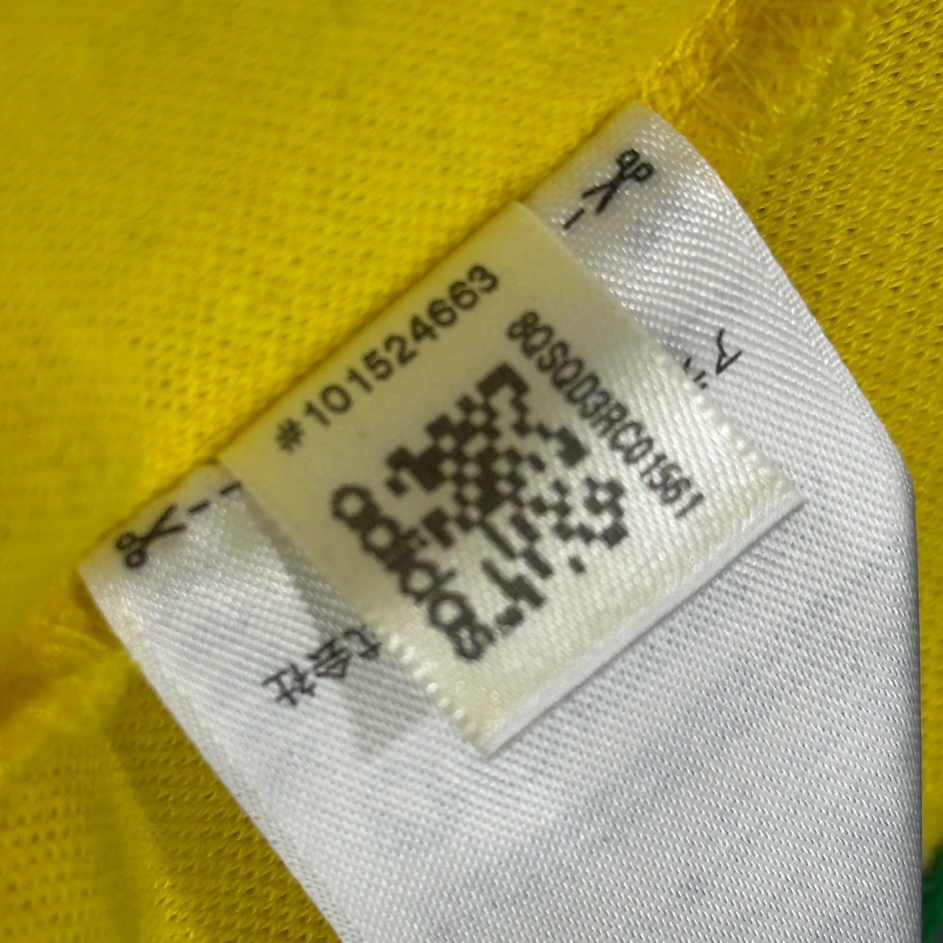 adidas(アディダス) Brazilian flag patch 3 stripes track jacket ブラジル国旗 ワッペン 3ライン トラックジャェット AK9006 O グリーン×イエロー 黒タグ