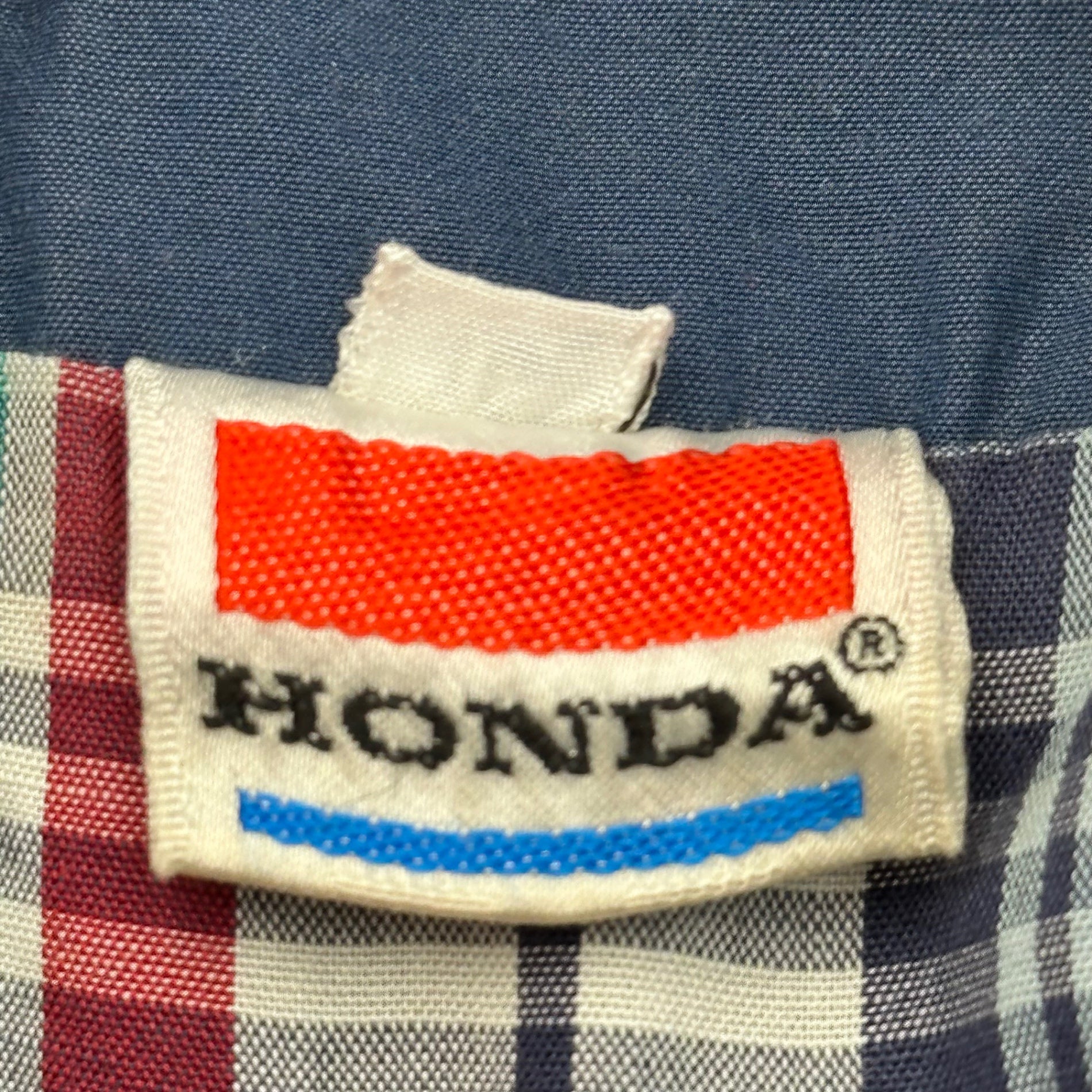 HONDA(ホンダ) 90's Vintage Patch Single Blouson 90年代 ヴィンテージ パッチ シングル ブルゾン L ネイビー