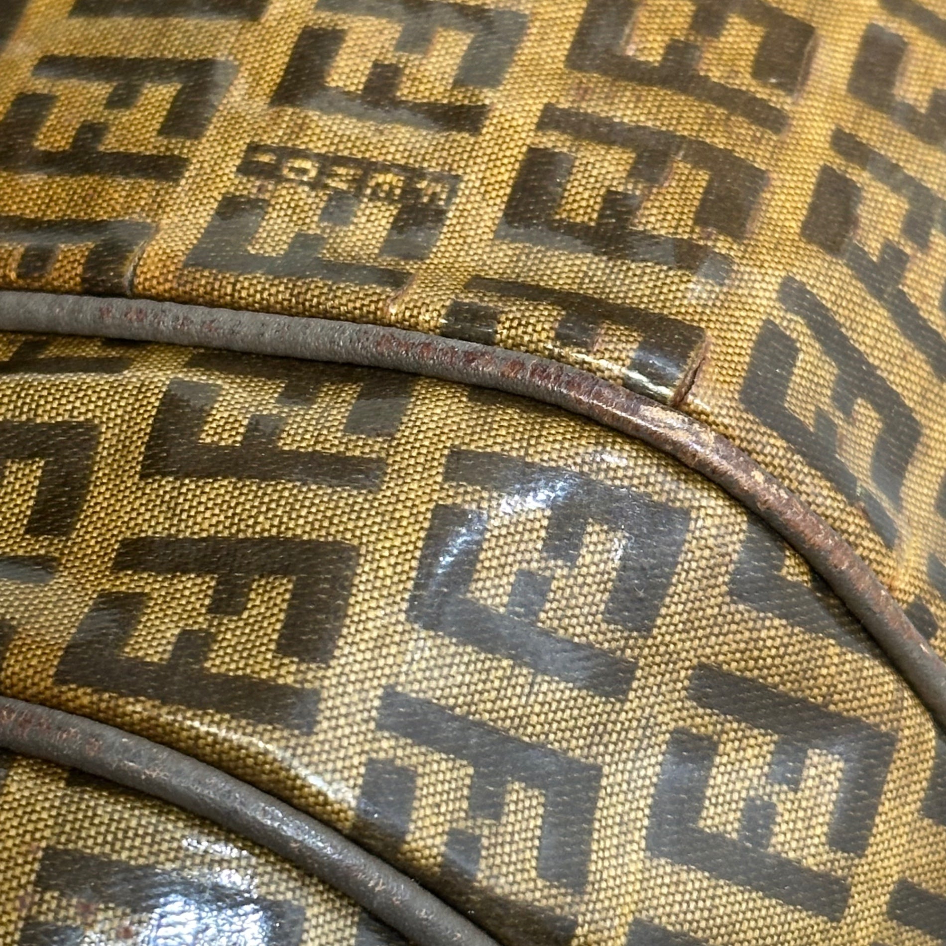 FENDI(フェンディ) Zucchino PVC Shoulder Bag ズッキーノ柄 PVC