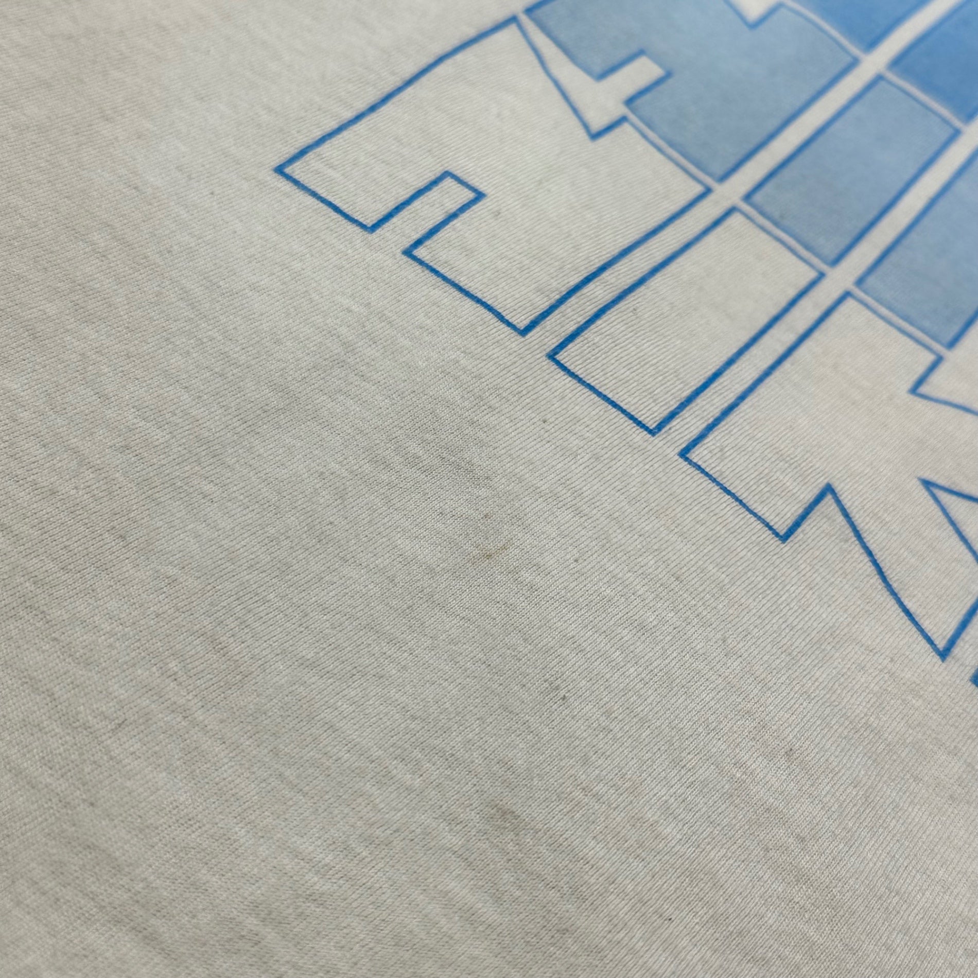 NIKE(ナイキ) 80's 4-tier logo print T-shirt ゴツ ナイキ 4段