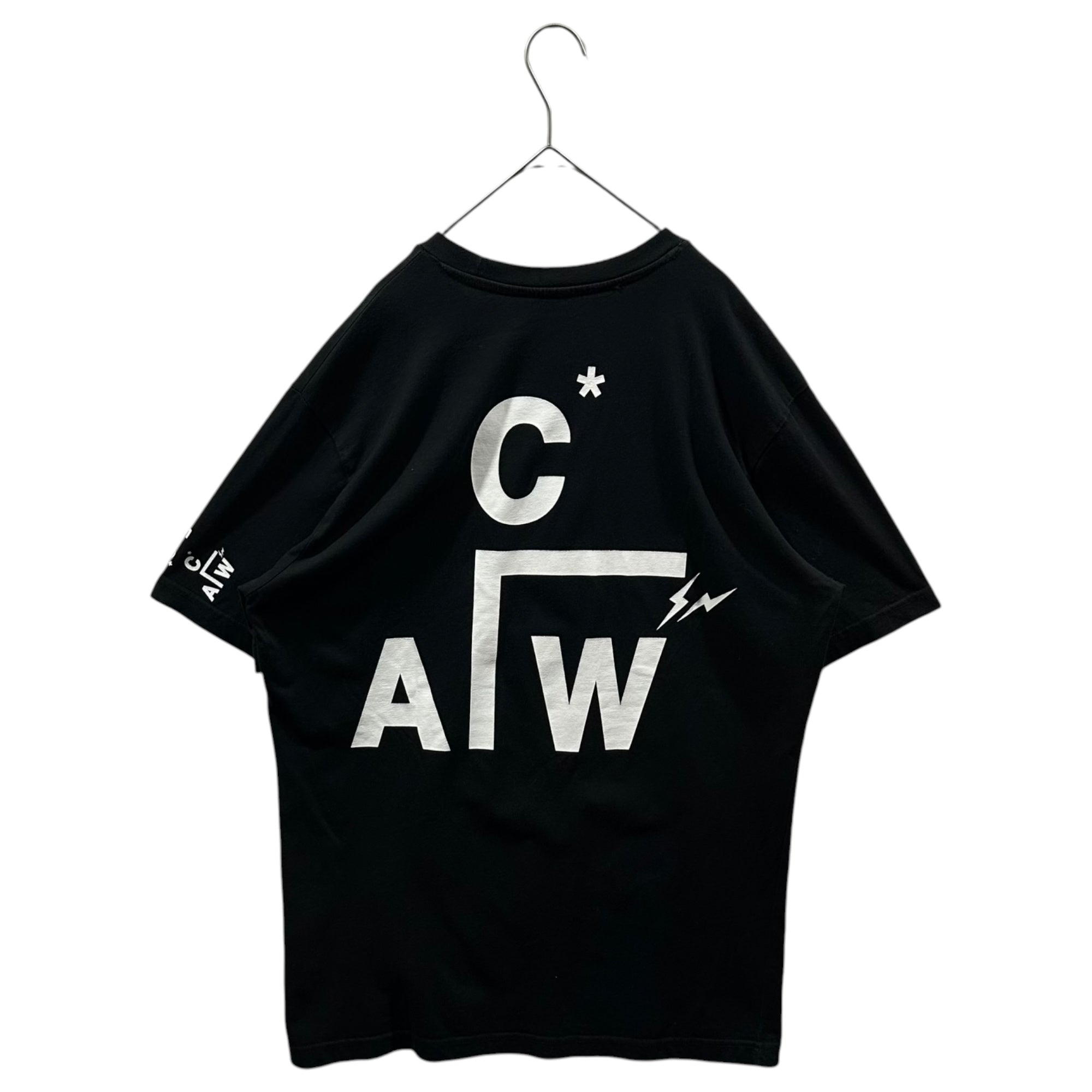 A-Cold-Wall*×FRAGMENT DESIGN(アコールドウォール×フラグメントデザイン) T-shirt 2 プリント Tシャツ 表記無(L程度) ブラック
