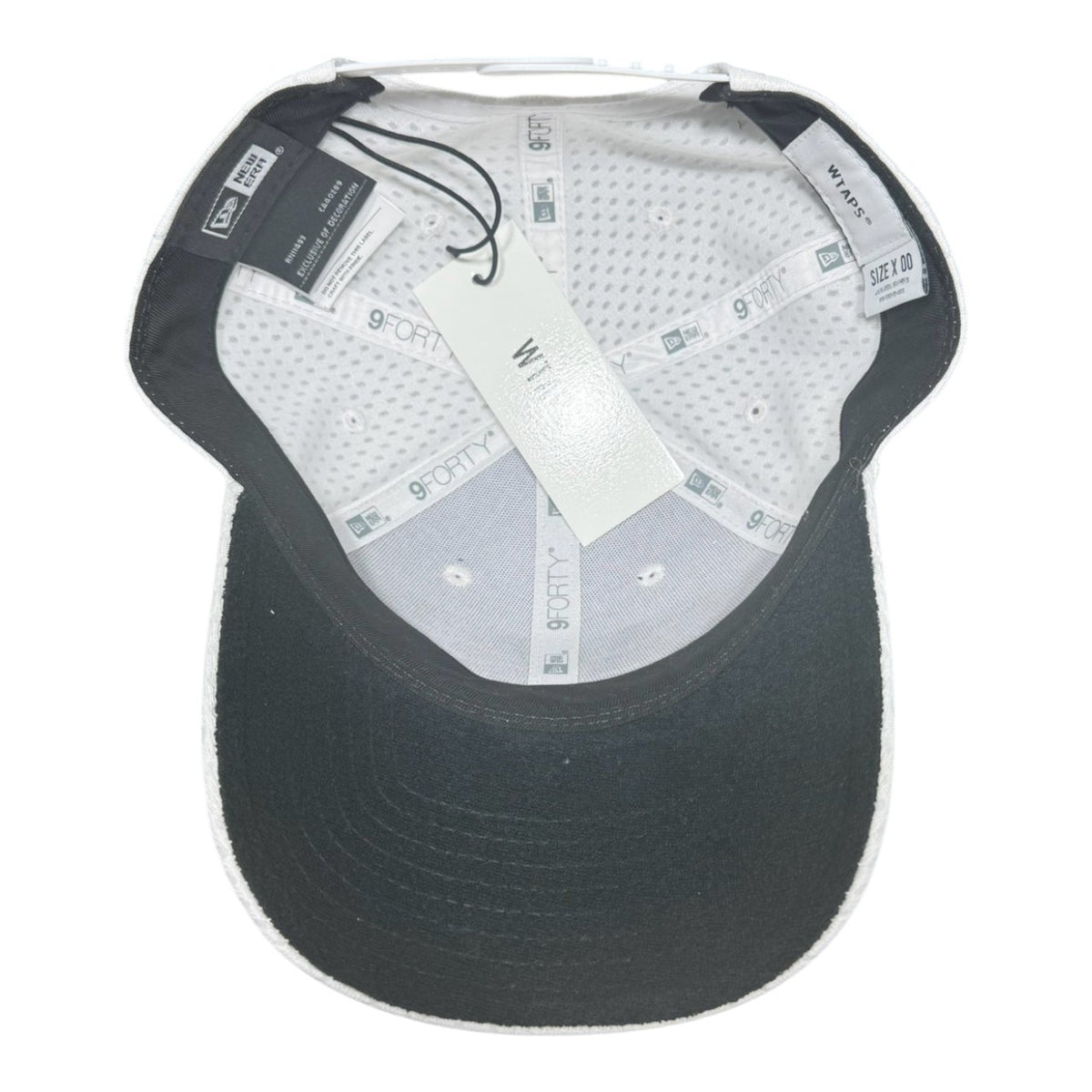 WTAPS(ダブルタップス) 2026SS NEW ERA 9FORTY CAP MESH ニューエラ メッシュ キャップ 261NENED-HT01 ホワイト×ブラック