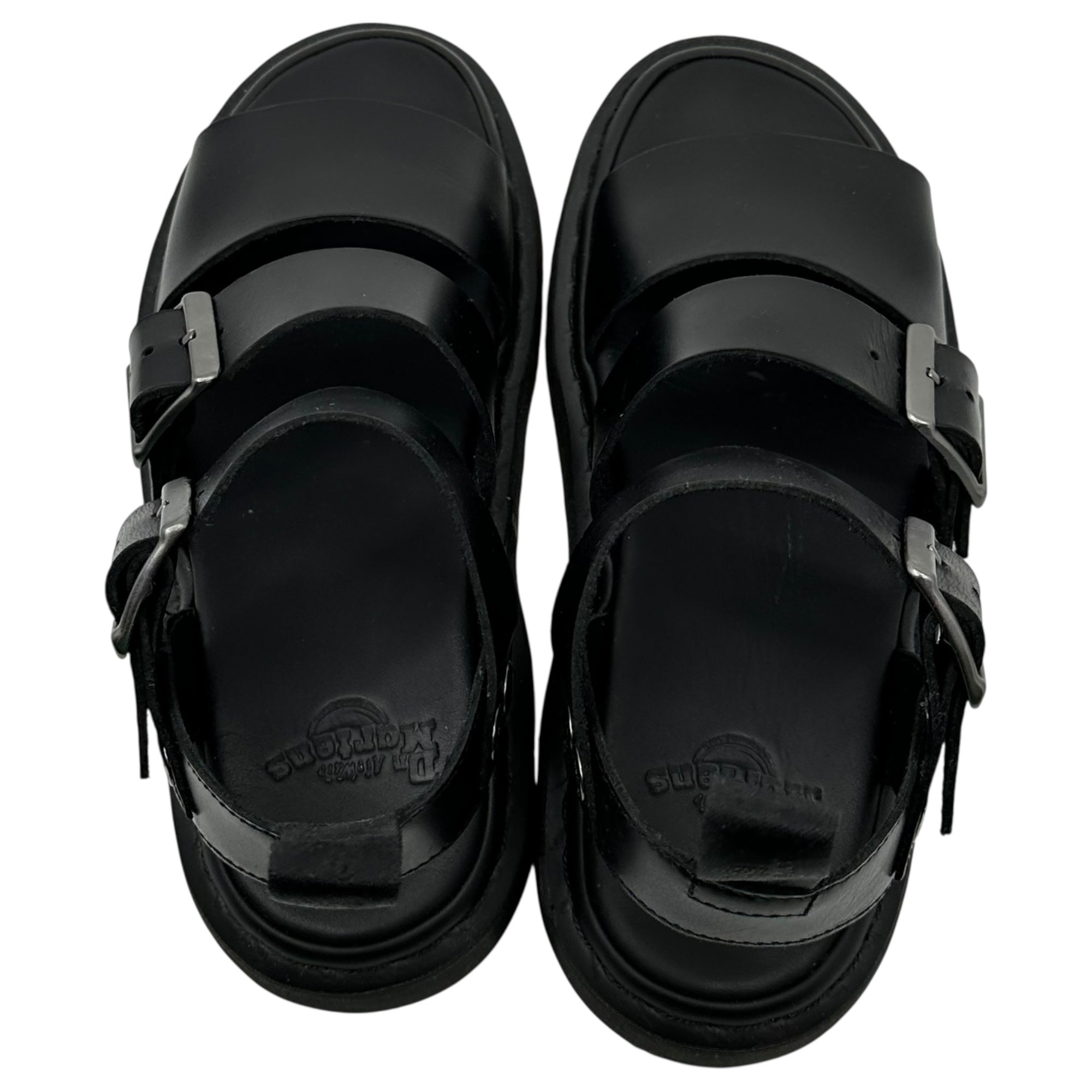 DR.MARTENS(ドクターマーチン) GRYPHON グリフォン レザー ストラップ サンダル 15695001 24cm ブラック
