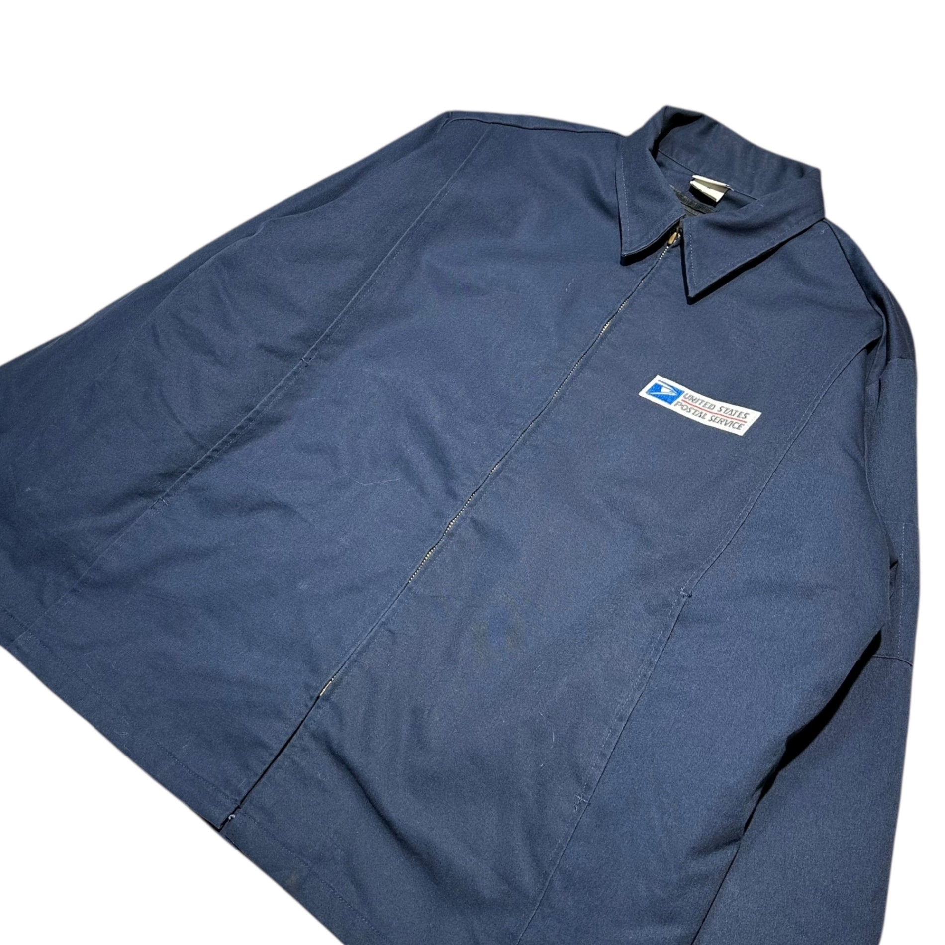 USPS(アメリカ合衆国郵便公社) 90’s Lined Work Jacket ライナー付 ワーク ジャケット 48 LONG ネイビー 90年代 ヴィンテージ