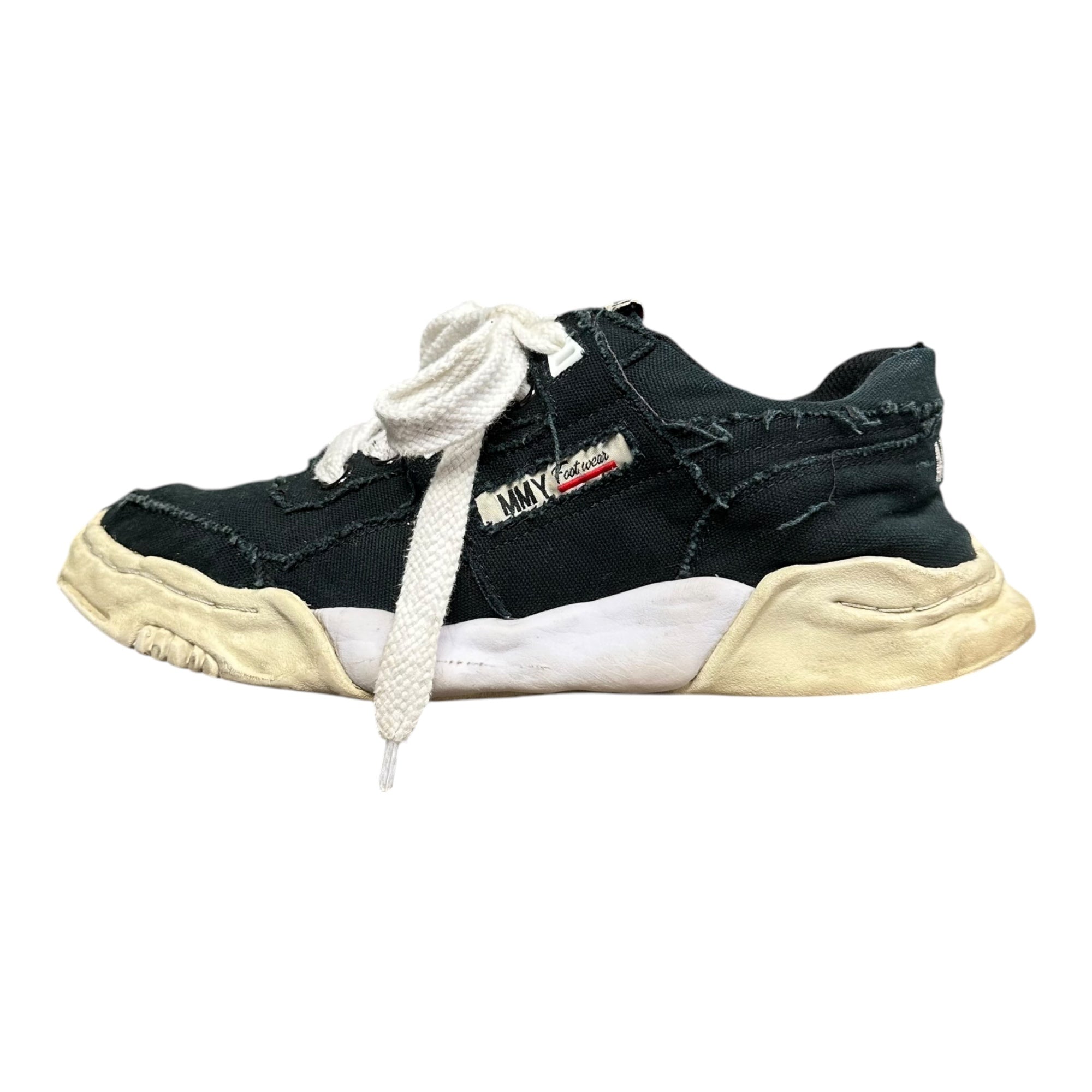 Maison MIHARA YASUHIRO(メゾンミハラヤスヒロ) "PARKER" original sole canvas Low-Top sneaker パーカー ローカット スニーカー A08FW704 44(約28cm) ブラック