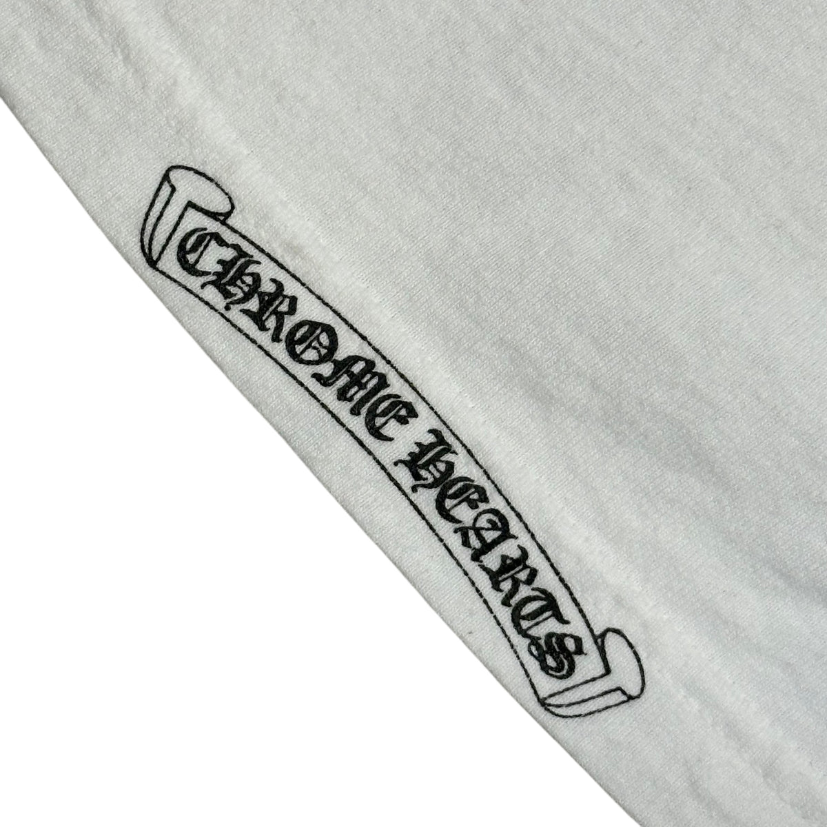 CHROME HEARTS(クロムハーツ) Old T-Bar CH Cross Pocket T-Shirt オールド Tバー CHクロス ポケットTシャツ M ホワイト×ブラック