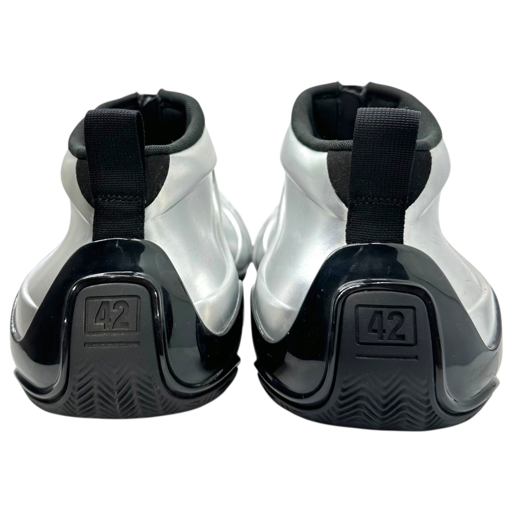 BALENCIAGA(バレンシアガ) Basketball Sneakers バスケットボール スニーカー 824909 27.5cm シルバー×ブラック