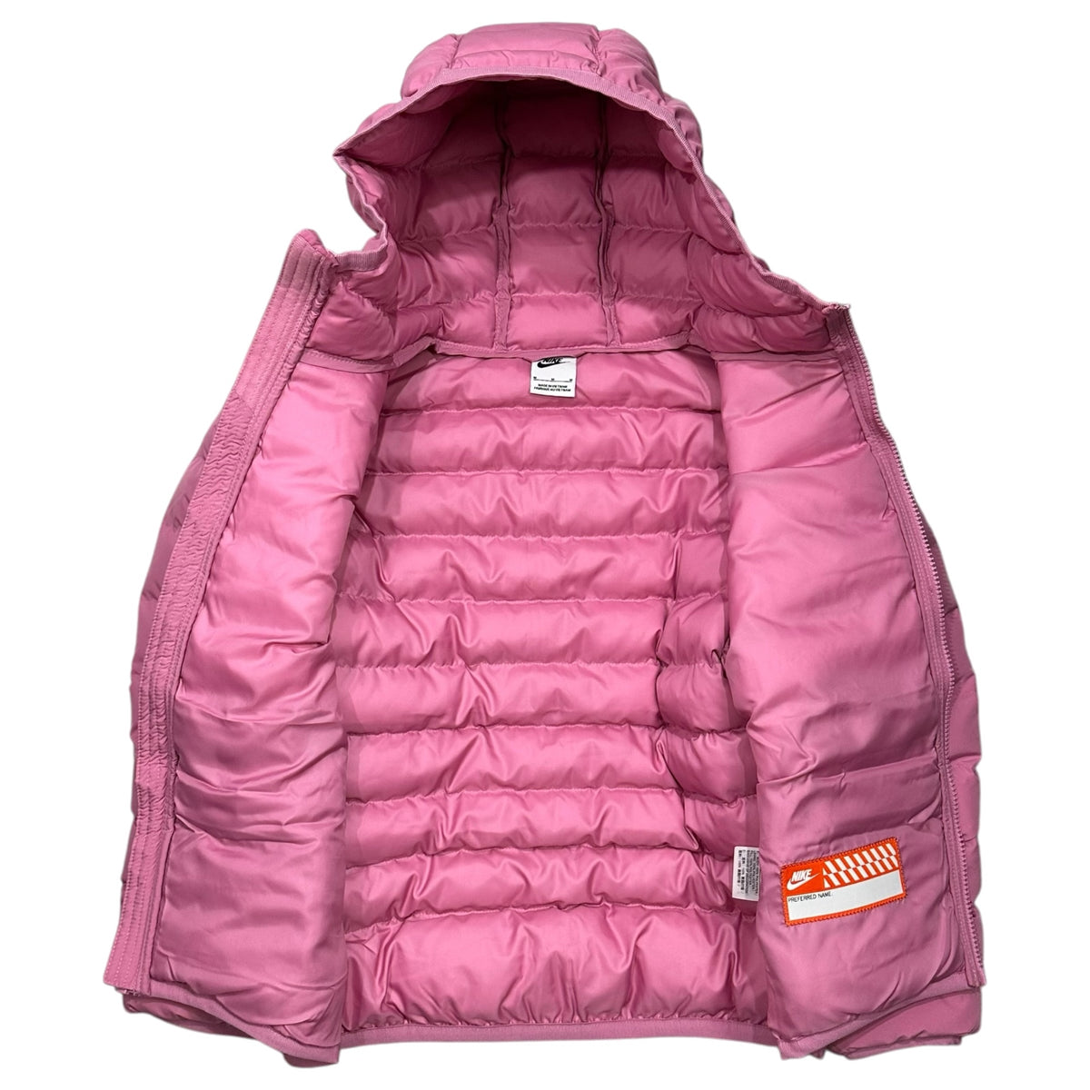 NIKE(ナイキ) Sportswear Lightweight Synthetic Fill Kids' Jacket キッズ フーディ 中綿 ジャケット FD2845-646 M ピンク