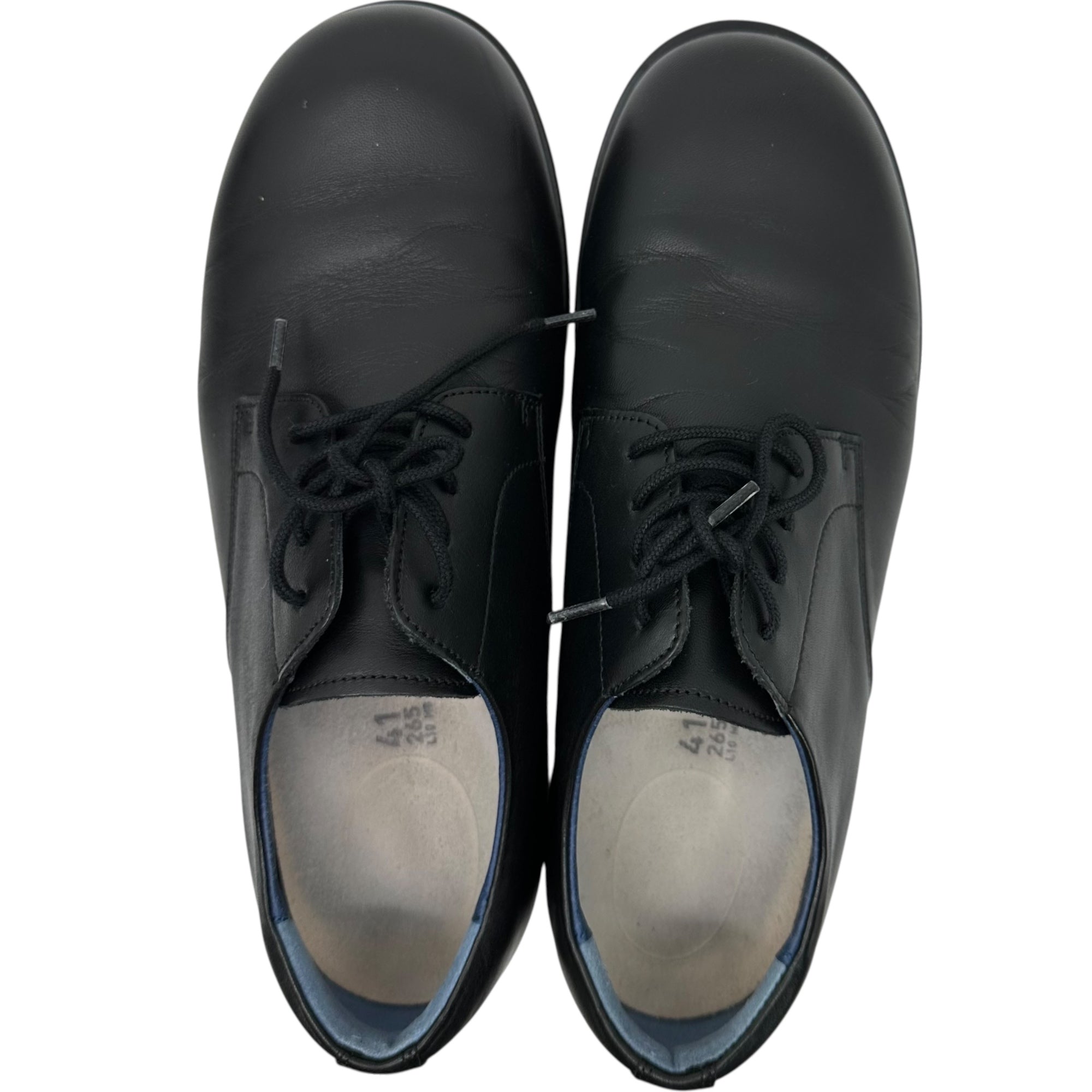 BIRKENSTOCK(ビルケンシュトック) JAREN ジャレン レザー シューズ 1011597 26.5cm ブラック プレーントゥ 革靴