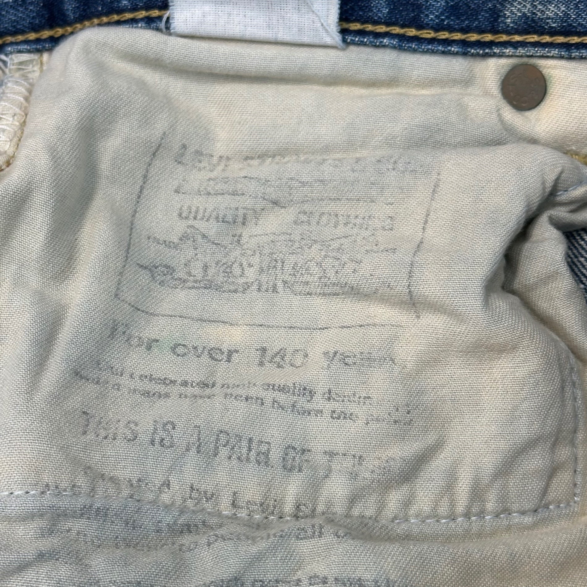 Levi's(リーバイス) 90's 503B Boys' Model Vintage Denim Pants ボーイズ モデル 復刻 デニム パンツ  W30 インディゴ 裾上げ有