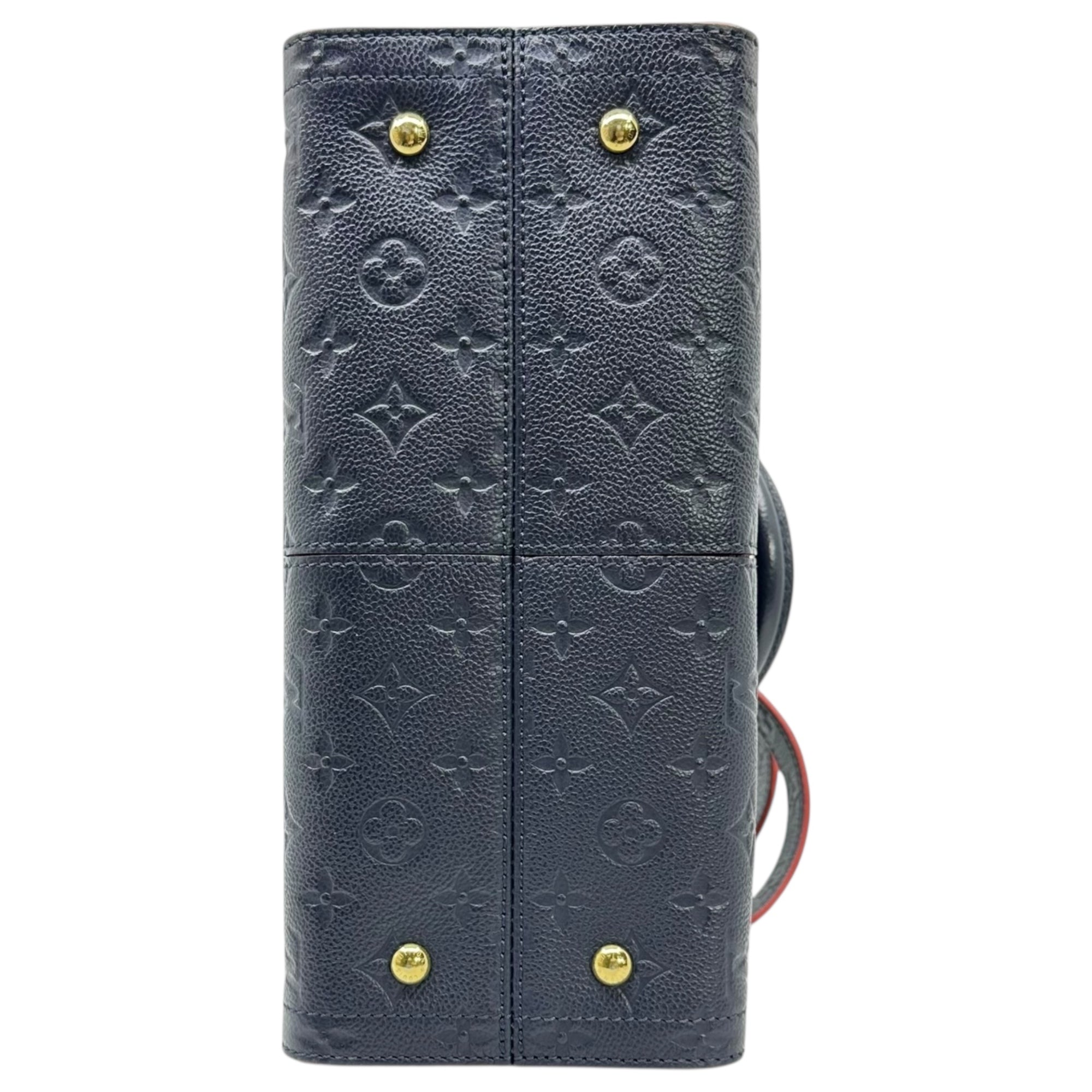 LOUIS VUITTON(ルイヴィトン) スリー PM モノグラム アンプラント マリーヌルージュ M54195 ネイビー×レッド TR3139 2WAY ショルダーバッグ