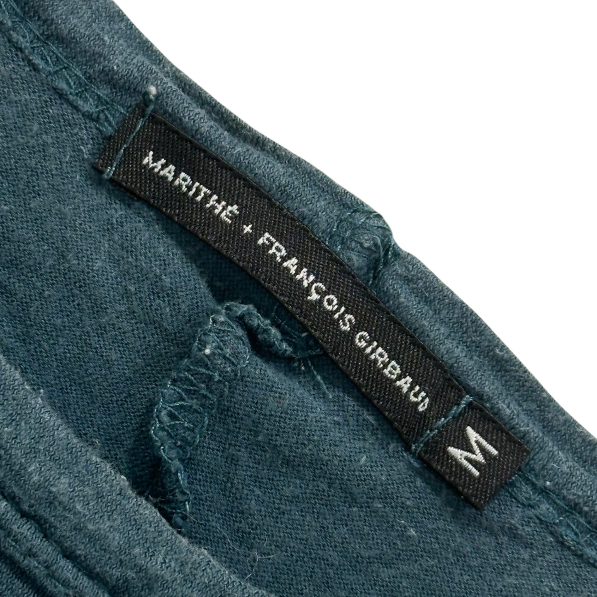 MARITHE FRANCOIS GIRBAUD(マリテフランソワジルボー) 00's Graphic L/S T-Shirt グラフィック 長袖 Tシャツ M7-6335 M グレーブルー Y2K カットソー