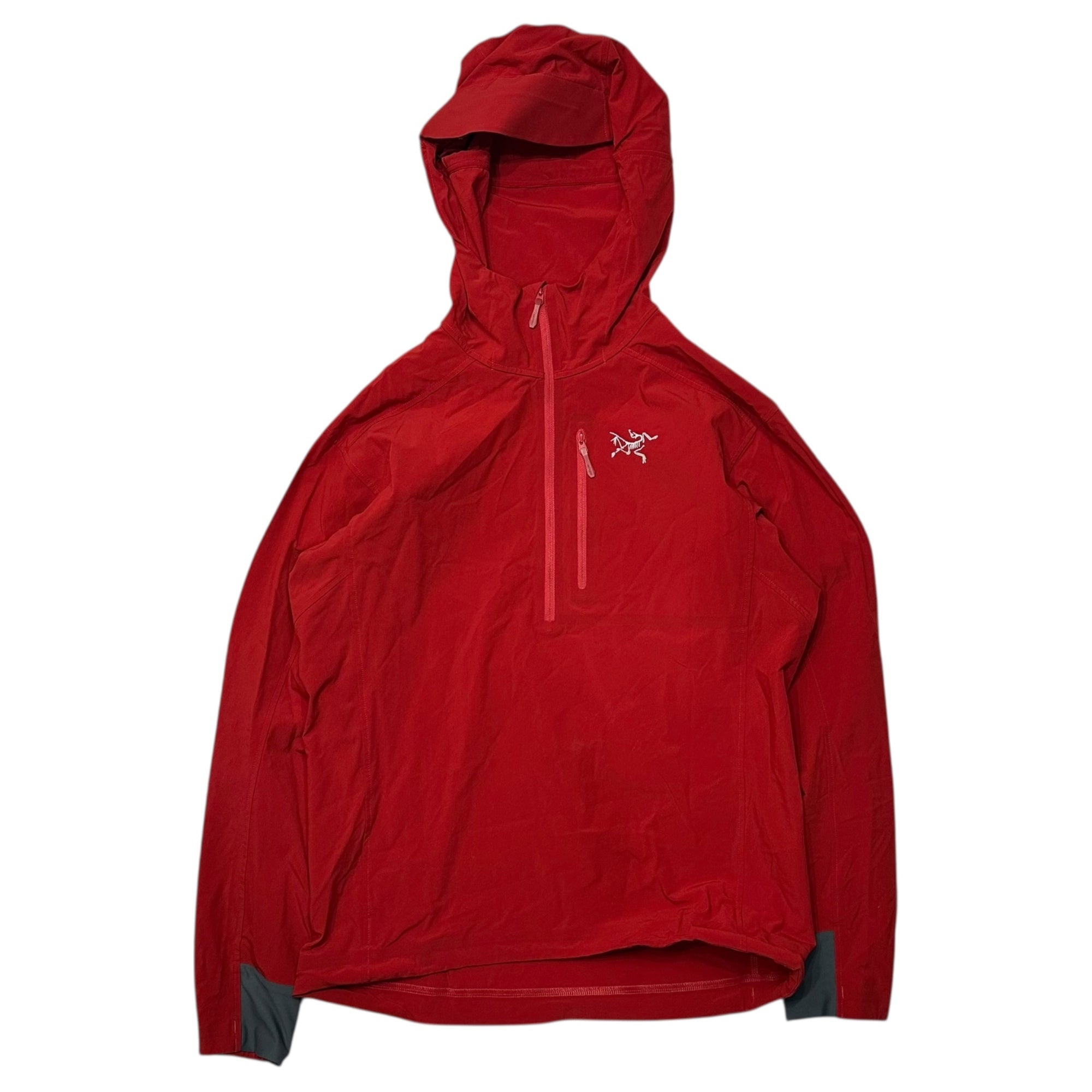 ARC'TERYX(アークテリクス) 19's SIGMA SL ANORAK シグマ アノラック フーディ ナイロン ジャケット 23099-120008 S バーミリオン(朱色のような赤色)