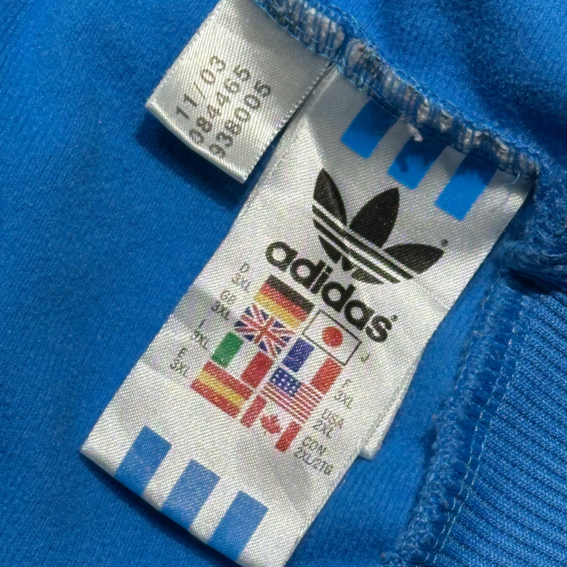 adidas(アディダス) 00's Old Big Silhouette Track Jacket オールド ビッグシルエット トラック ジャケット 2XL ブルー