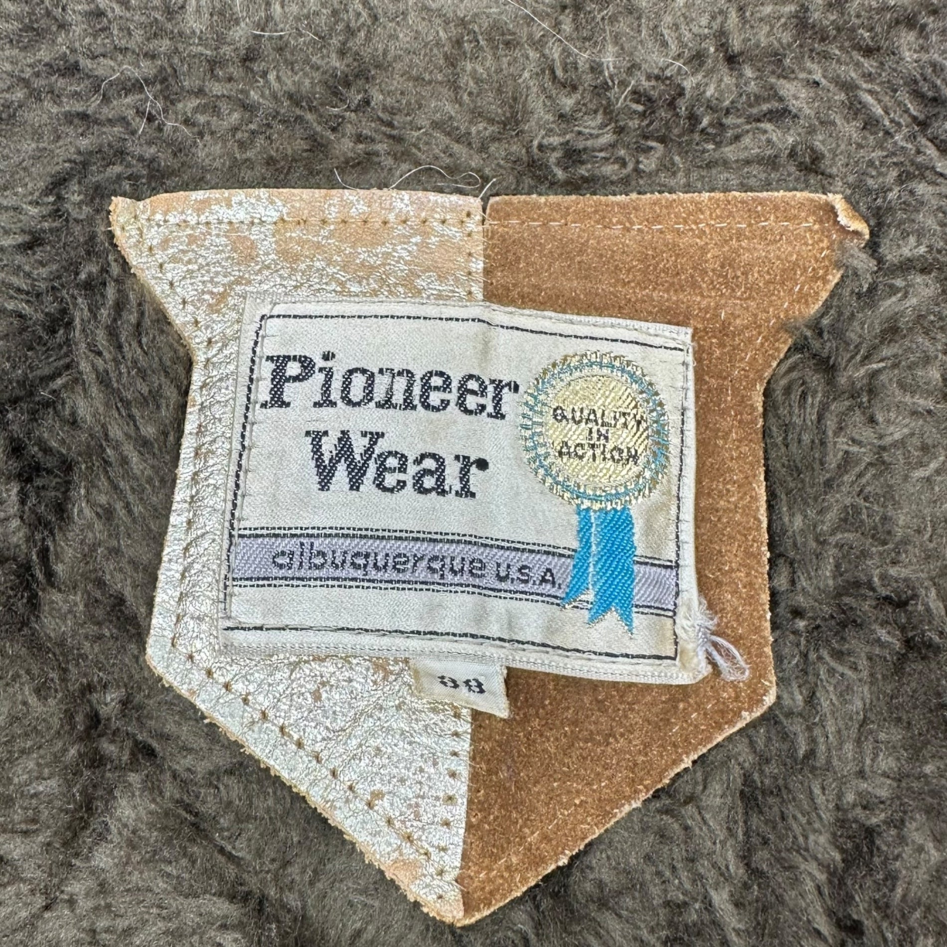 Pioneer Wear(パイオニアウェア) Suede Western Jacket スウェード ウエスタン ジャケット 38(M) ブラウン