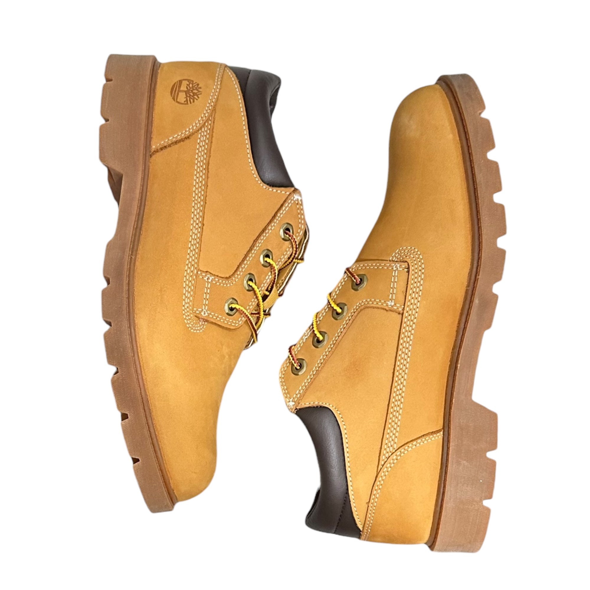 Timberland(ティンバーランド) YOUTH BASIC OX Shoes ユース ベーシック オックス シューズ A1P3L 28.0cm ベージュ ヌバック WHEAT