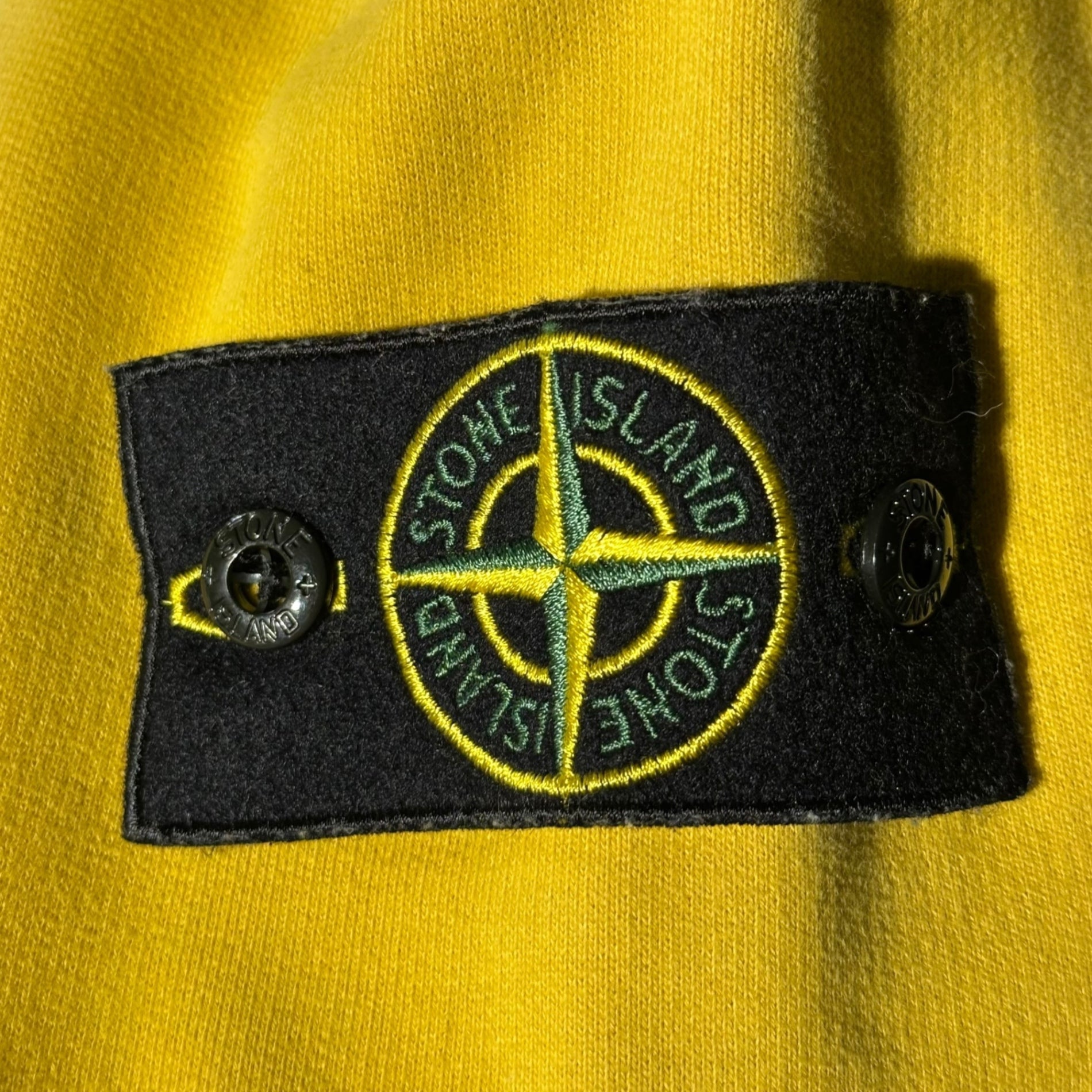 STONE ISLAND(ストーンアイランド) 18AW Jogger Cargo Sweatpants ジョガー カーゴ スウェット パンツ 691560320 M イエロー