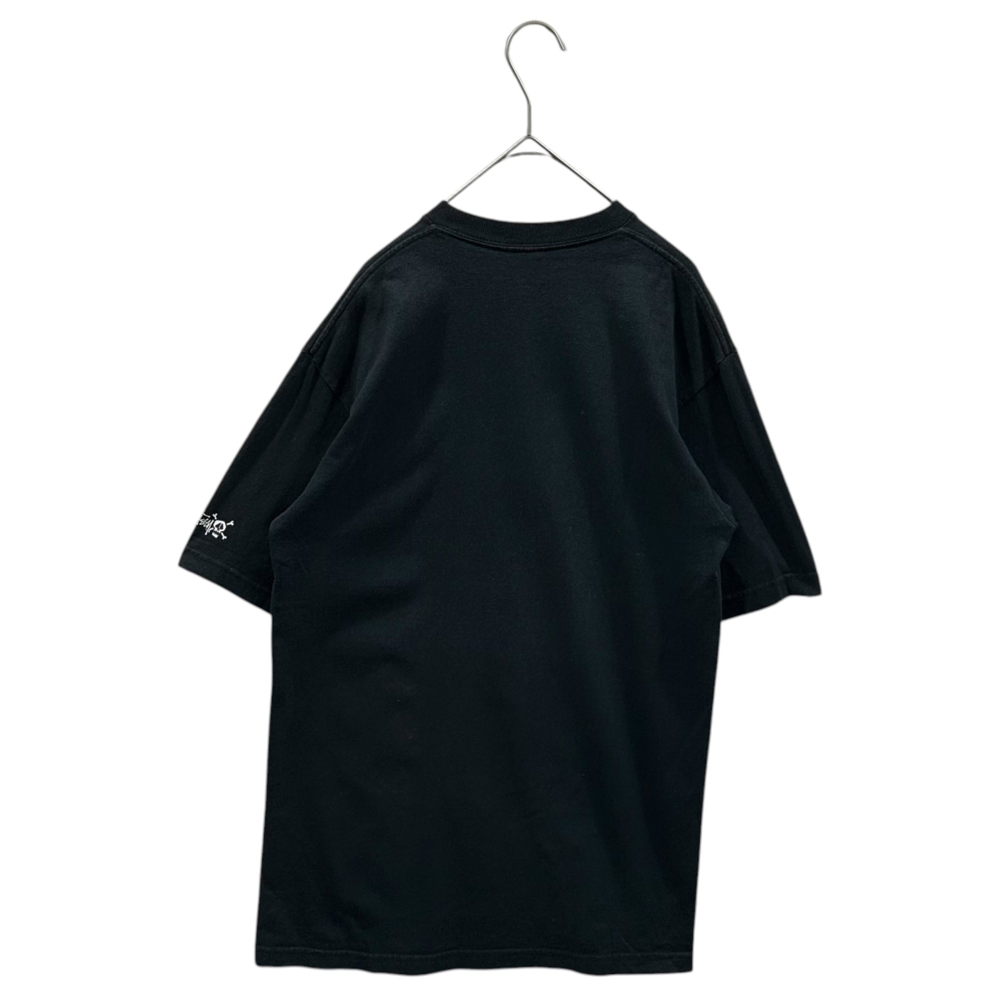 STUSSY(ステューシー) 2000’s Cross Bone T-shirt クロス ボーン Tシャツ M ブラック OLD オールド