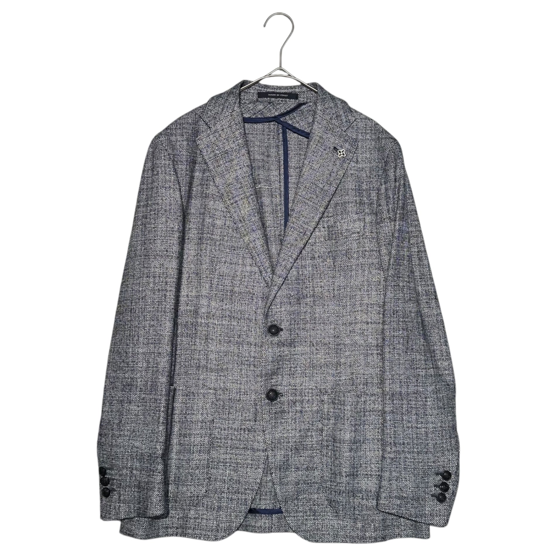 TAGLIATORE(タリアトーレ) MONTECARLO design tailored jacket モンテカルロ デザイン テーラード ジャケット 1SMC22K 46R(Sサイズ程度) ネイビー