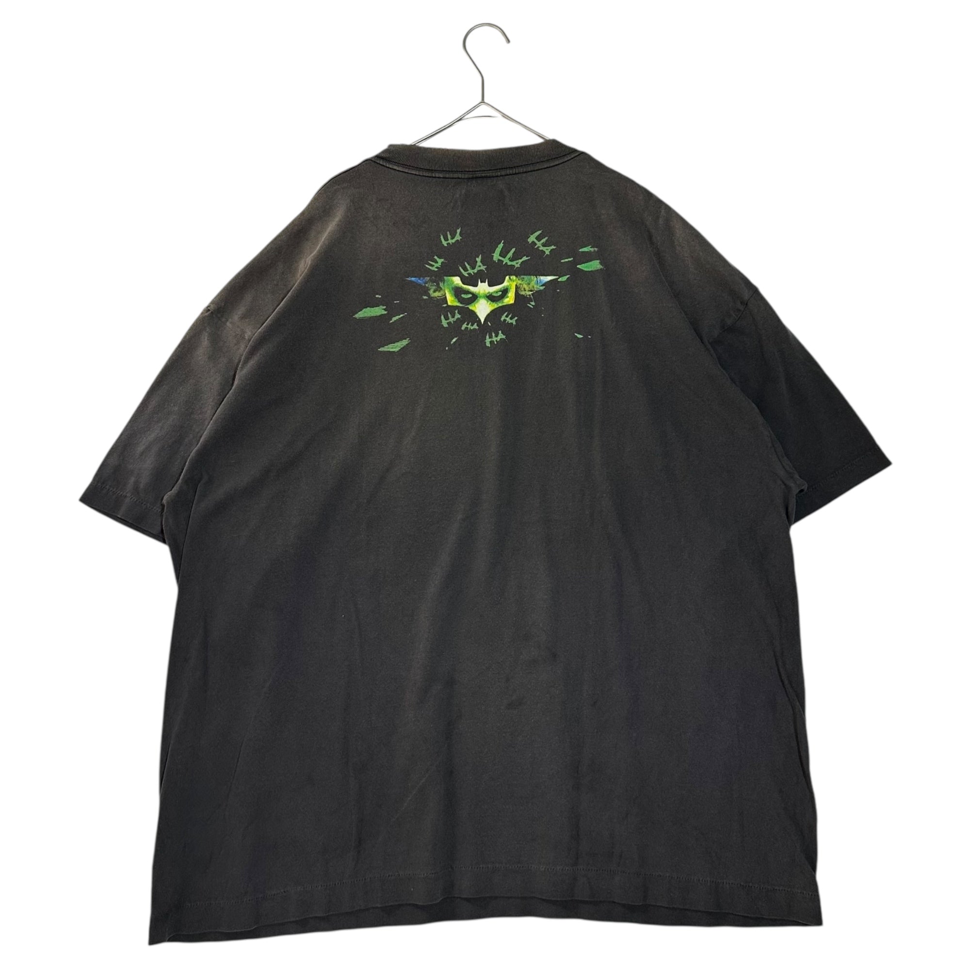 SAINT MICHAEL(セントマイケル) 25SS × THE DARK KNIGHT BTM_SS TEE JOKER ジョーカー Tシャツ SM-HR3-0000-C53 XXL ブラック
