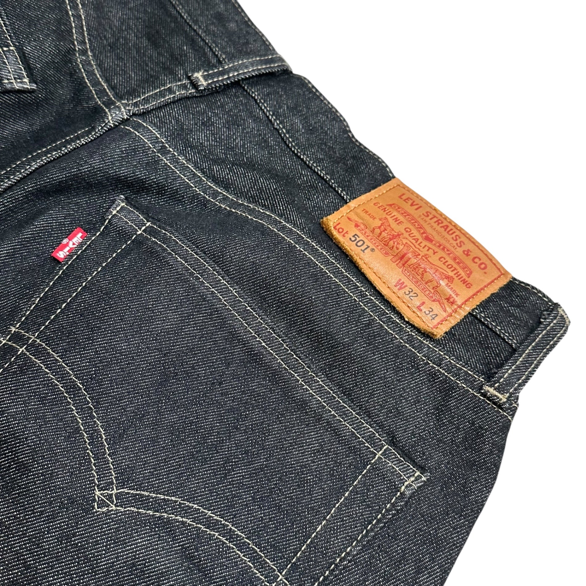 Levis PReMIUM(リーバイスプレミアム) PREMIUM BLACK 501 ® JEANS プレミアム ブラック ジーンズ デニム パンツ PC9-005YU-0000 32 インディゴ