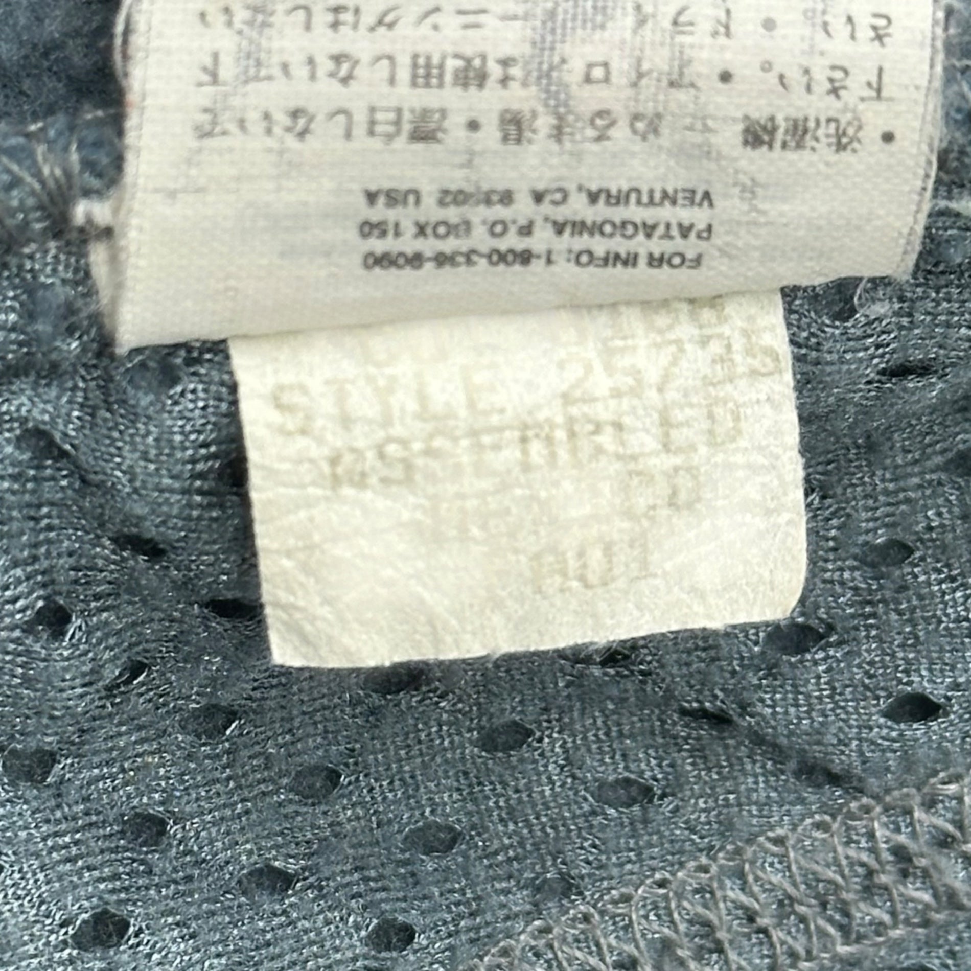 Patagonia(パタゴニア) 2001AW SYNCHILLA Half-Zip Fleece Pullover Jacketシンチラ ハーフジップ フリース プルオーバー ジャケット 25725 Ｍ ブルーグレー 00's ヴィンテージ