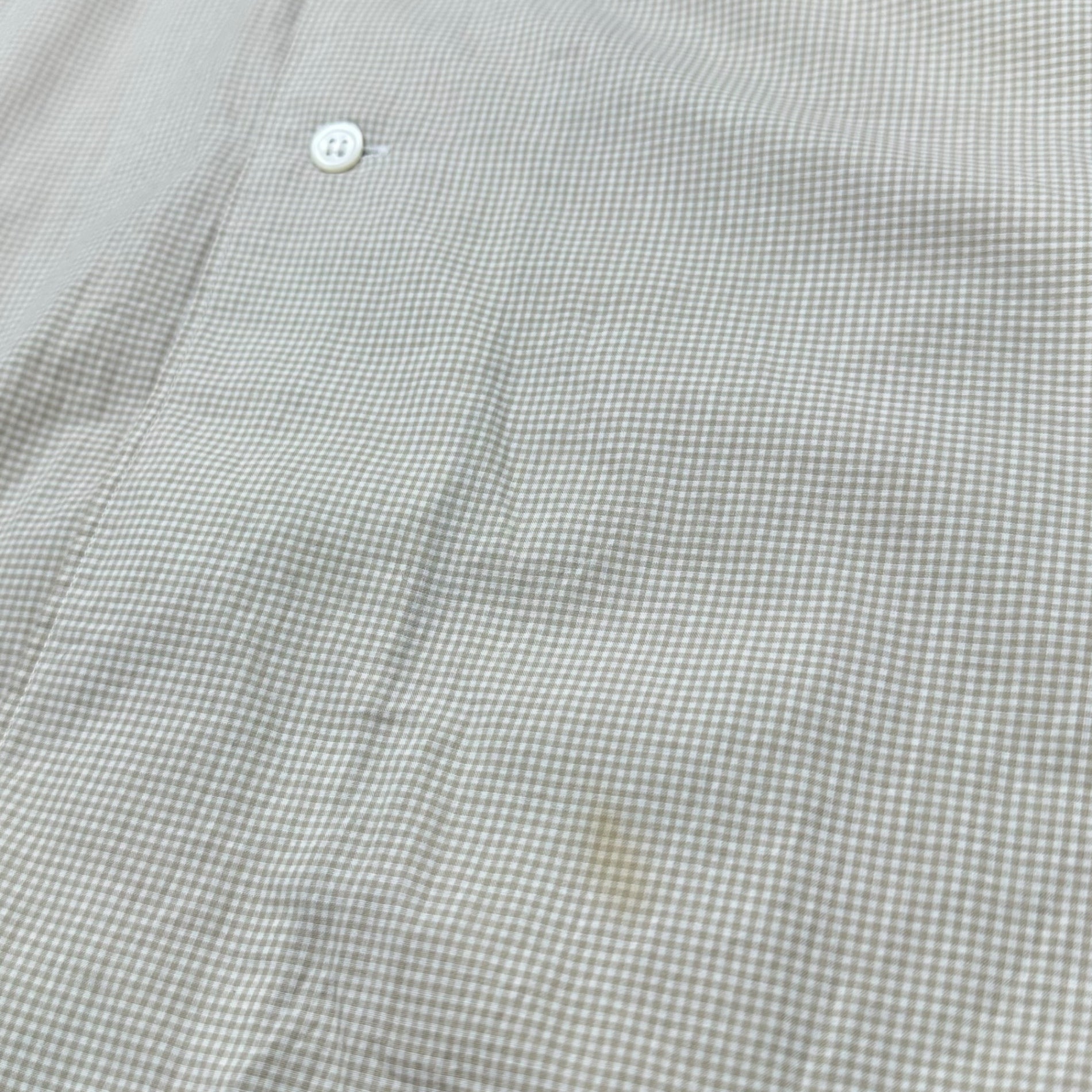COMME des GARCONS HOMME(コムデギャルソンオム) 78~83's Big Homme Open Collar S/S Oversized Shirt デカオム 開襟 半袖 オーバーサイズ シャツ 表記無(XL程度) ベージュ 70's~80's 70年代～80年代 川久保玲本人期