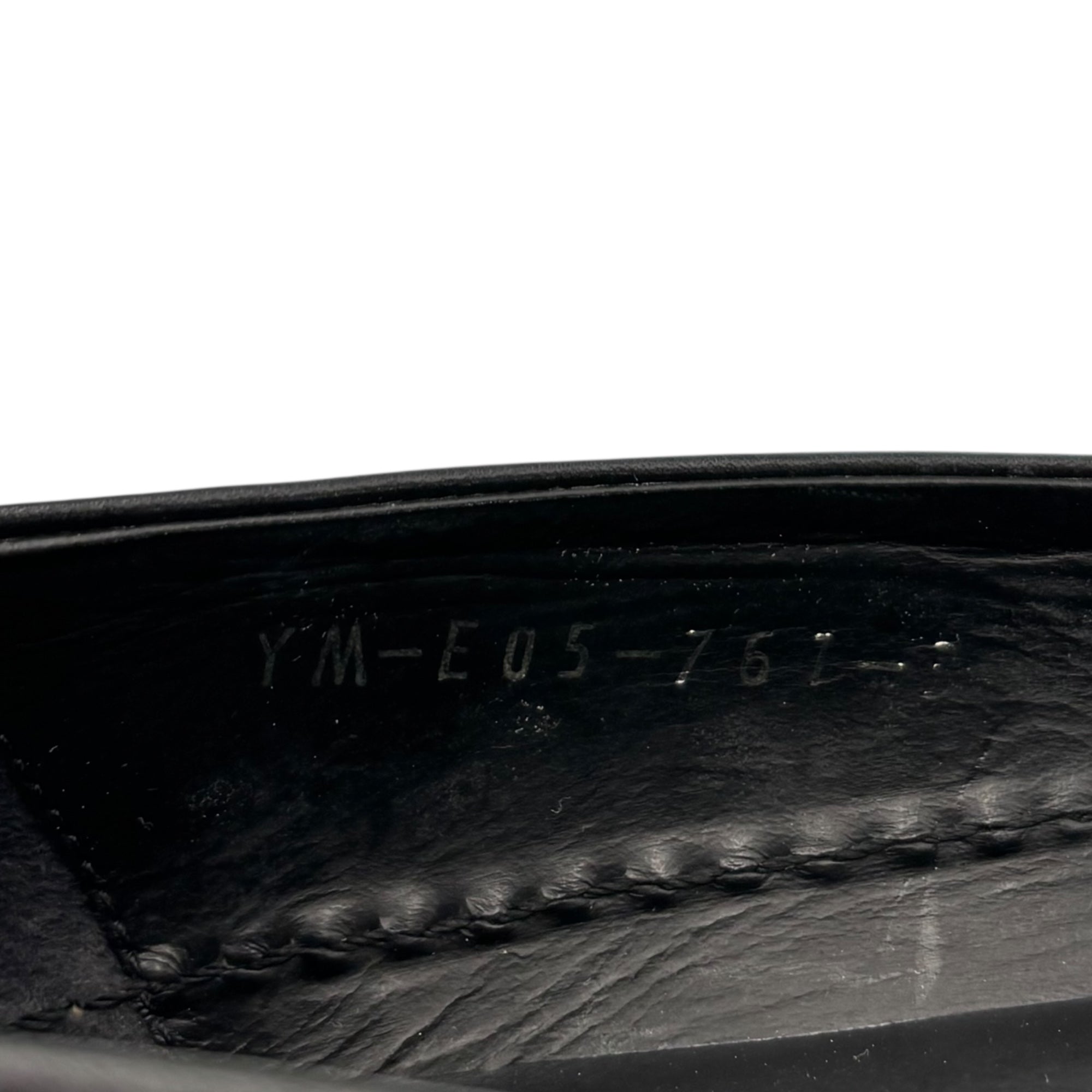 Y's(ワイズ) Platform Flats All Leather 厚底 オール レザー フラットシューズ パンプス YM-E05-761-2-3 3(23.5cm程度) ブラック
