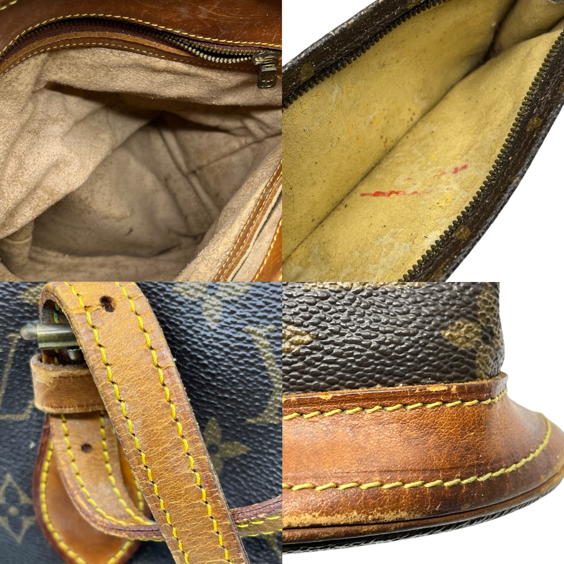 LOUIS VUITTON(ルイヴィトン) 80’s monogram bucket PM モノグラム バケット PM M42238 ブラウン 864VI 80年代 86年4月製造 ヴィンテージ ハンド バッグ