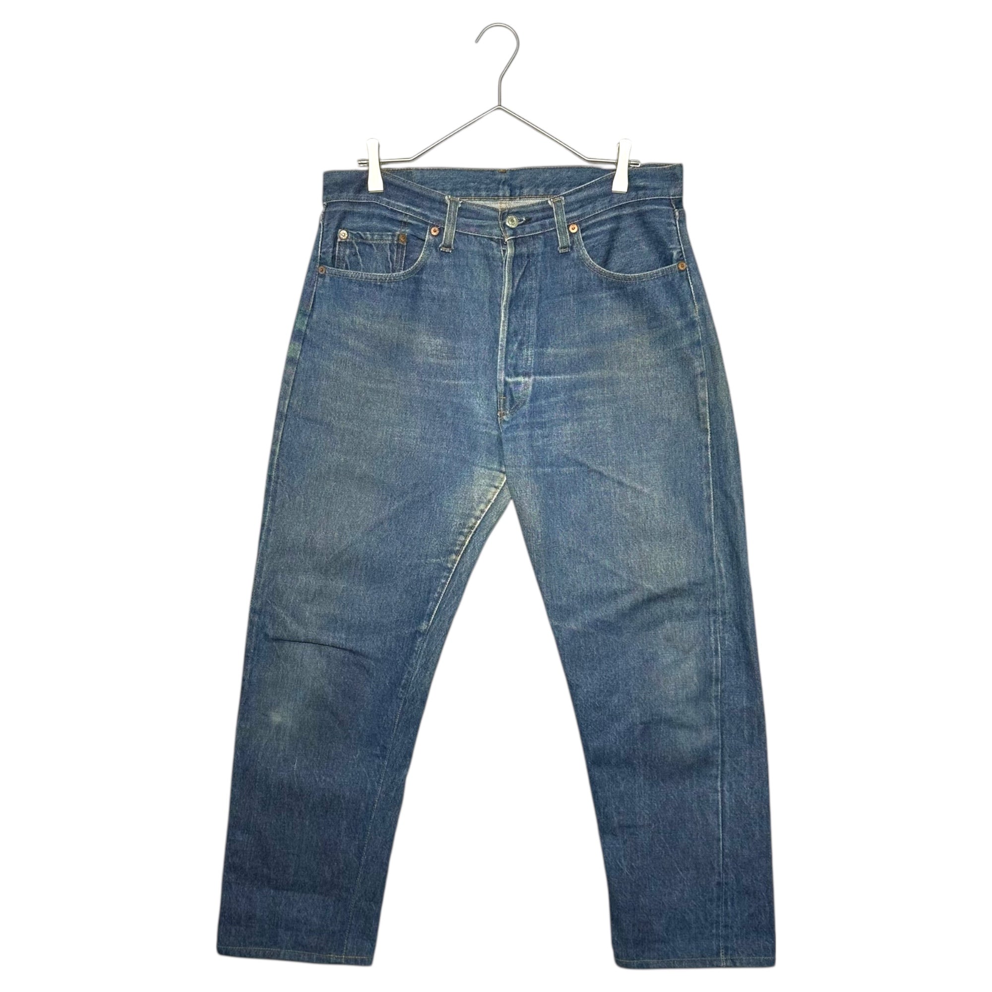 Levi's(リーバイス) 80’s 501 late 66 Vintage Denim Pants 66後期 ヴィンテージ デニム パンツ W35(実寸約88cm) インディゴ 80年5月製造 6刻印 セルビッチ ヴィンテージ 収縮8％