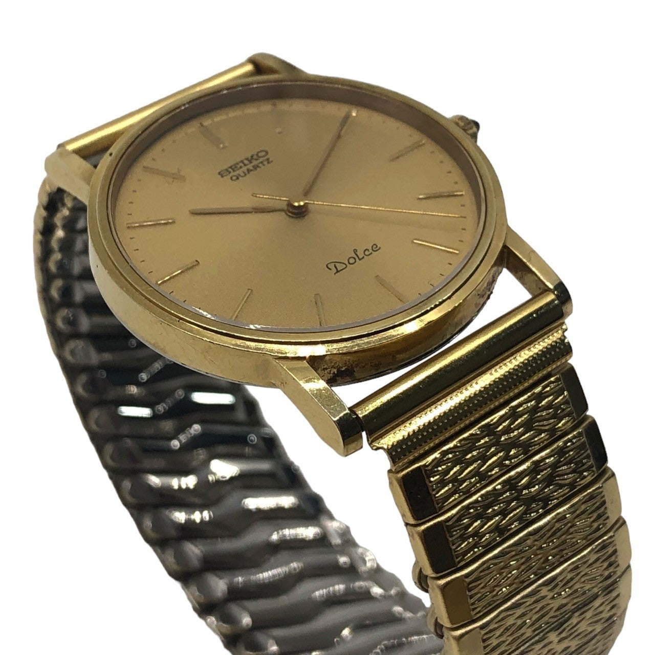 SEIKO(セイコー) 14K vintage watch ヴィンテージ クオーツ ウォッチ 7731-7000 ゴールド 腕時計 Dolc