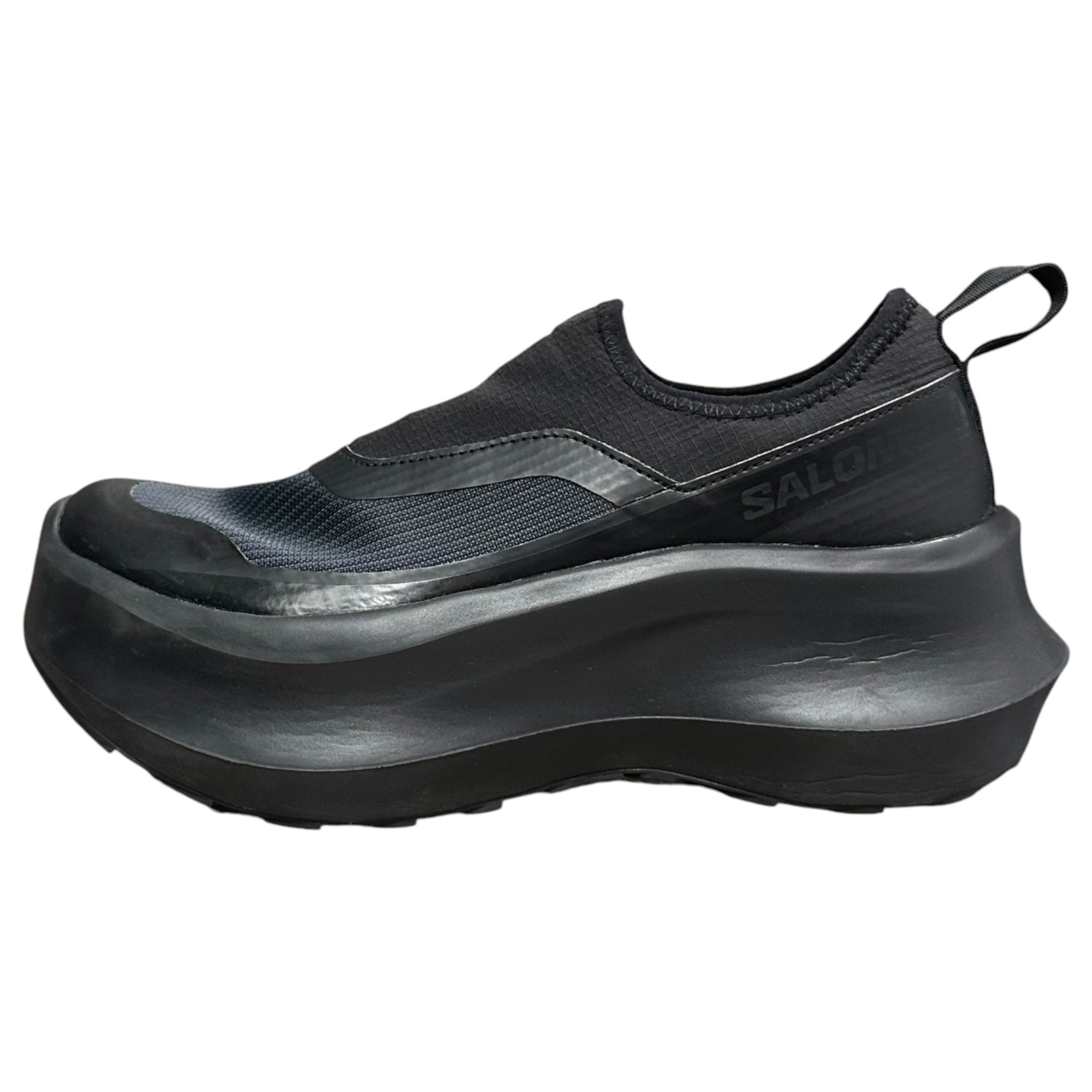 COMME des GARCONS × SALOMON(コムデギャルソン × サロモン) SLIP ON PLATFORM CDG スリッポン プラットフォーム 厚底 475154 23cm ブラック コラボ