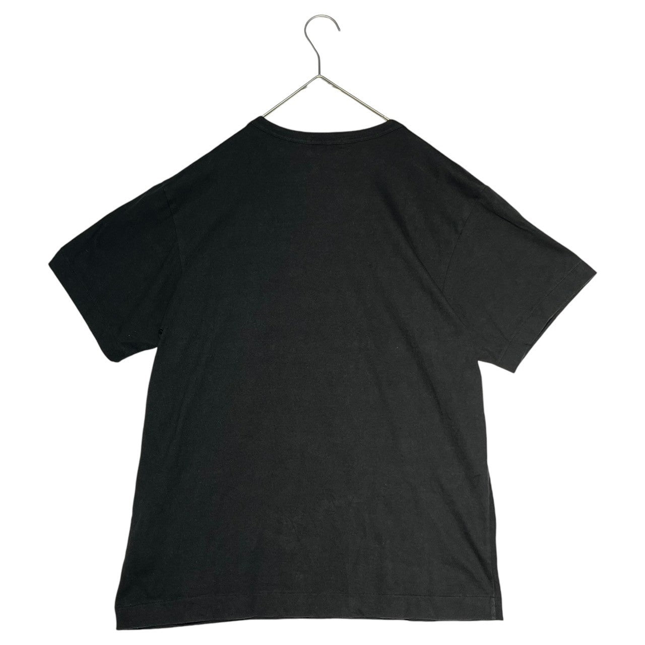 COMME des GARCONS HOMME PLUS(コムデギャルソンオムプリュス) 90's Inverted logo inside-out  T-shirt 90年代 反転ロゴ インサイドアウト Tシャツ PT-100130 FREE ブラック AD1997