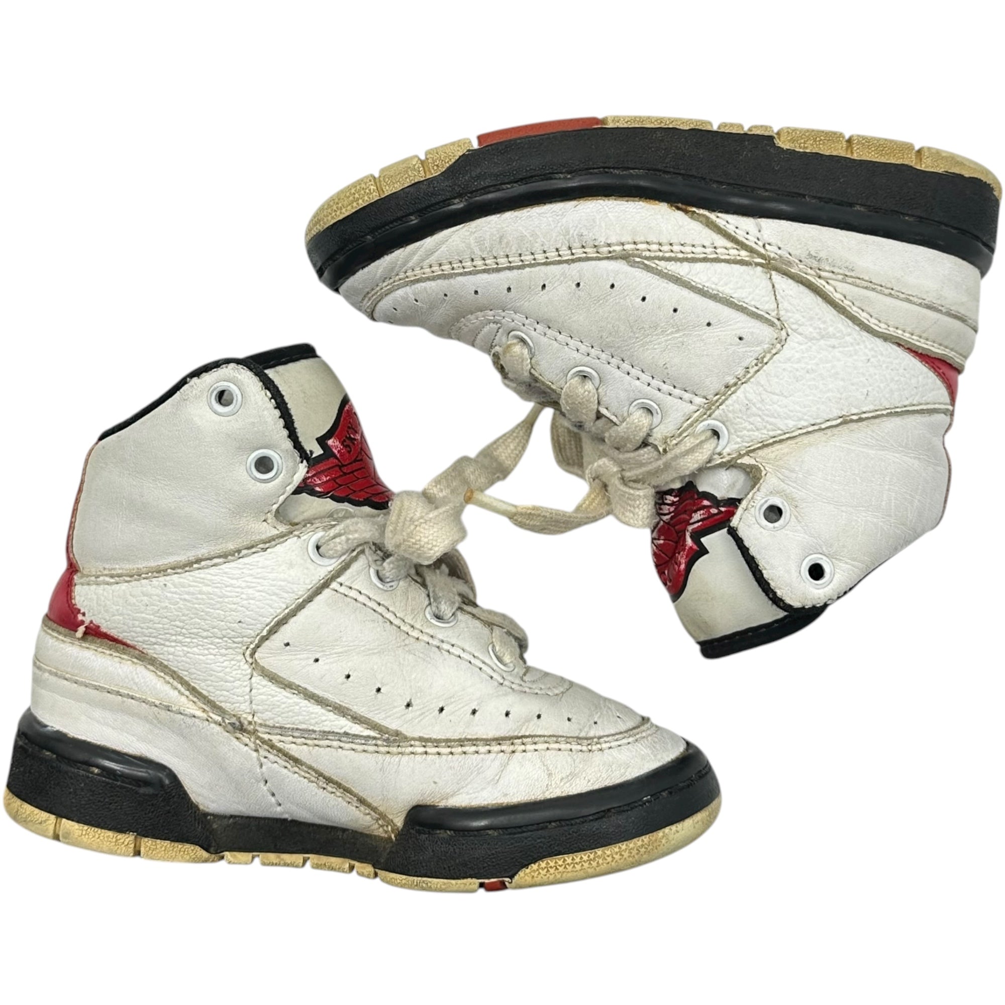 NIKE(ナイキ) 1987 SKY JORDAN 2 KIDS スカイ ジョーダン 2 KIDS 8 ホワイト×レッド 80's 80年代 ヴィンテージ オリジナル スニーカー